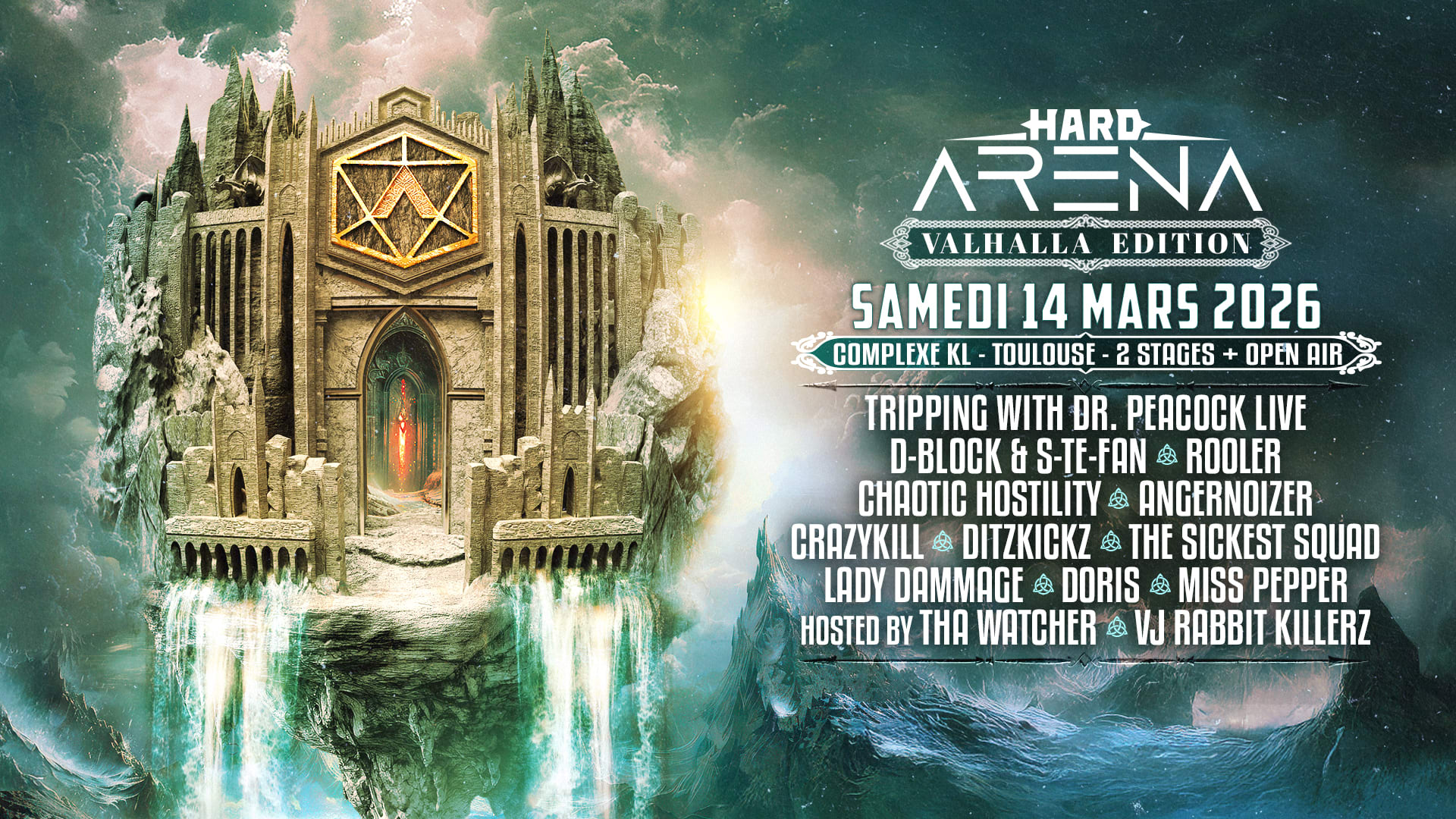 Hard Arena Valhalla Xxl W/ Dr.Peacock Orchestra & 18 Artists Cover