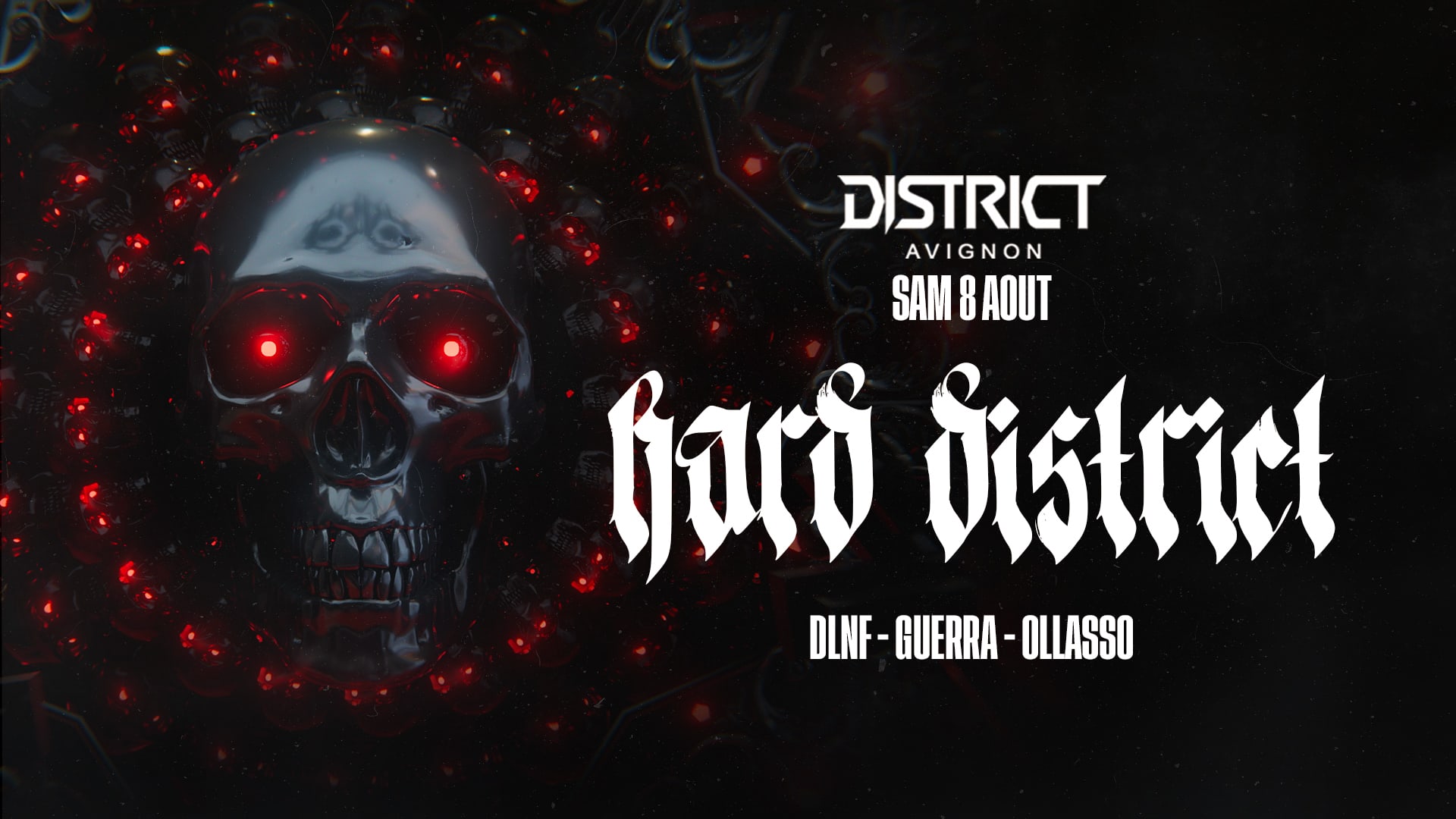 Hard District : Dlnf - Guerra - Ollasso Cover