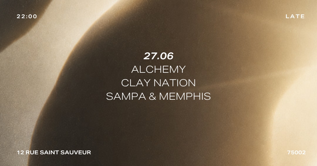 Heclipse Presents : Alchemy, Clay Nation, Sampa & Memphis Cover