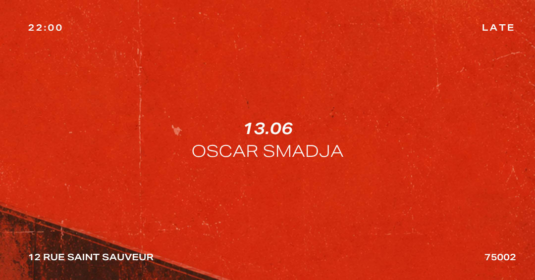 Heclipse Presents : Oscar Smadja Cover