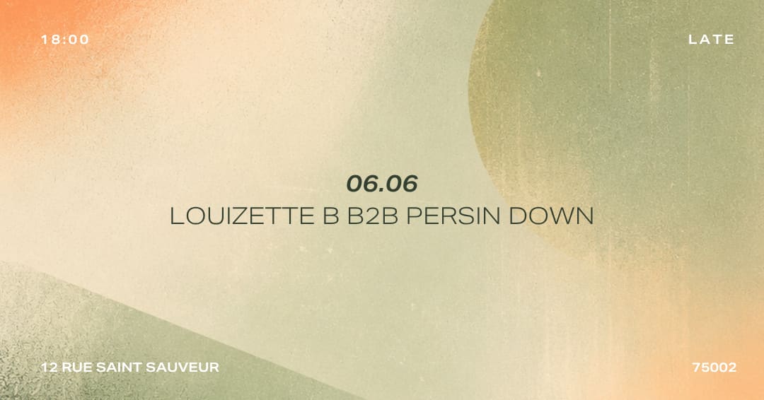 Heclipse Presents : Louizette B B2b Persin Down Cover