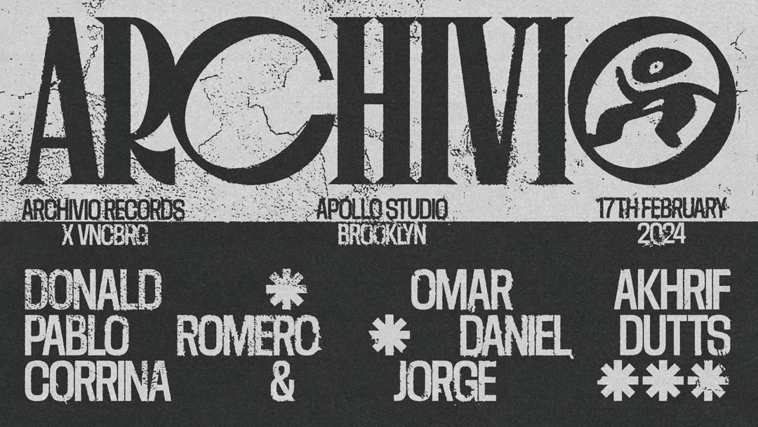 Archivio Records Invites Veniceberg Cover
