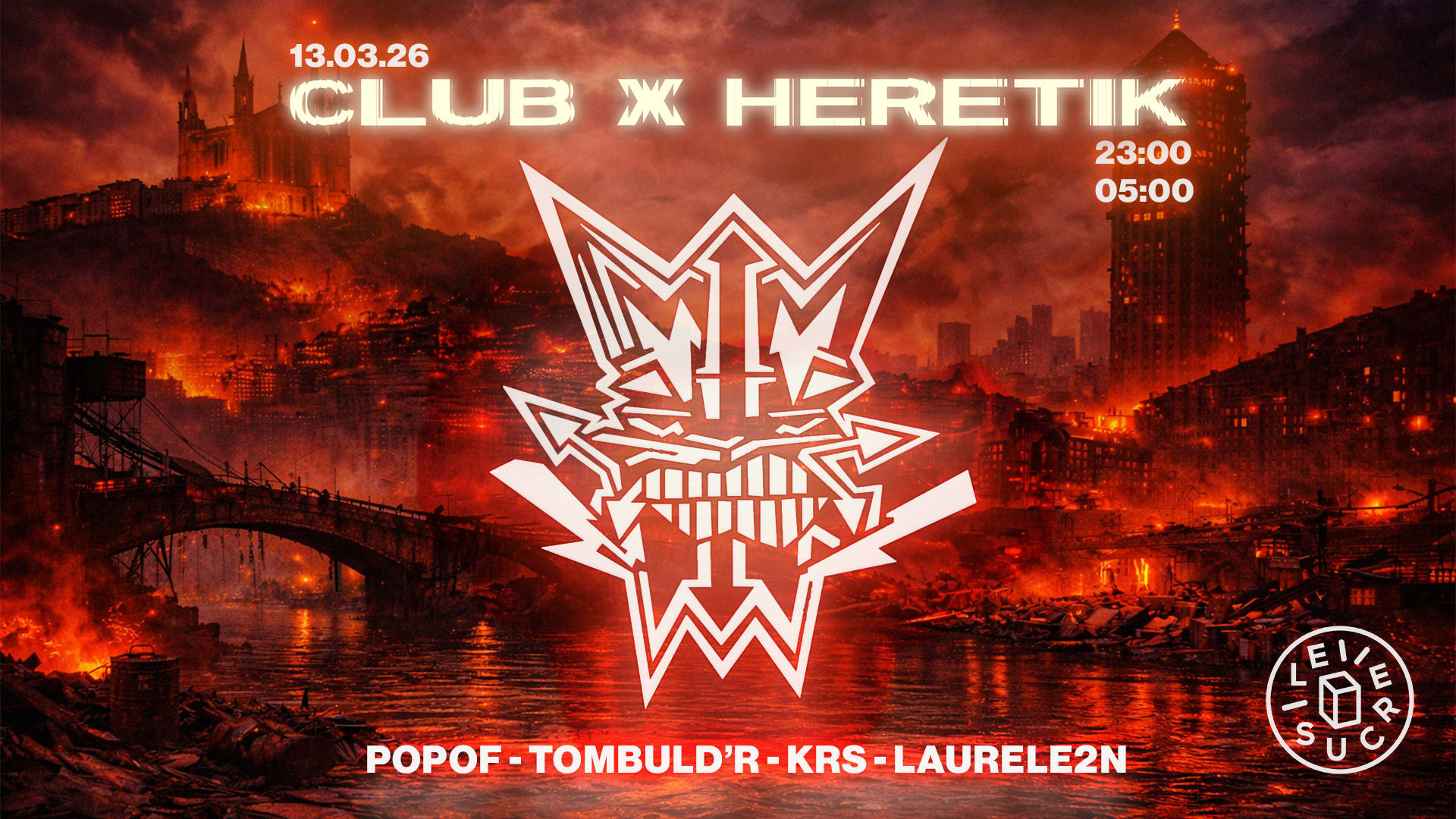 Heretik : Popof, Tombuld’R (Live), Krs Cover