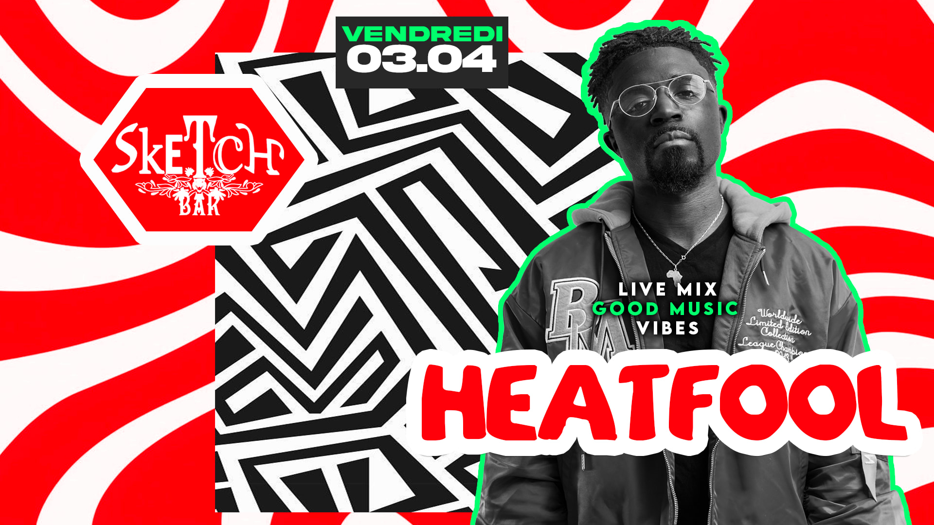Heatfool Live MIX Cover