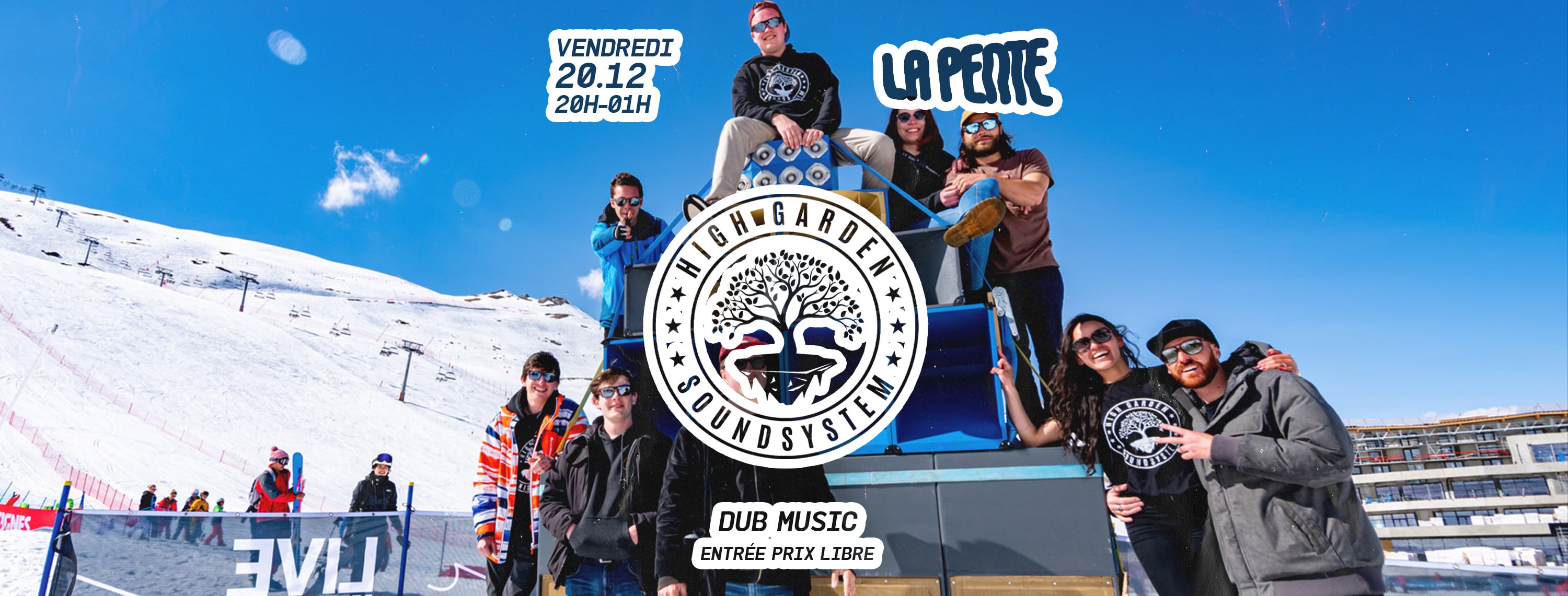 High Garden Soundsystem À La Pente Cover