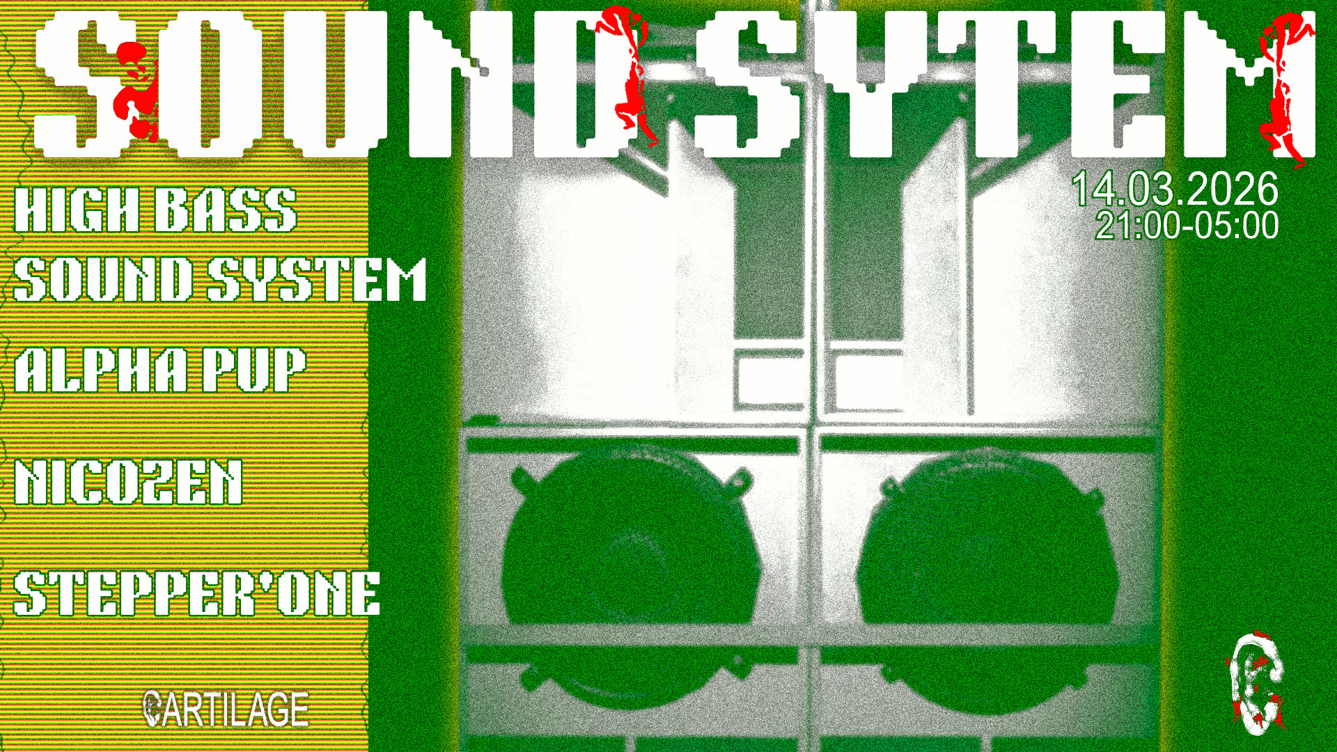 High Bass Sound System Ft. Alpha Pup X Stepper'one X Nicozen Cover