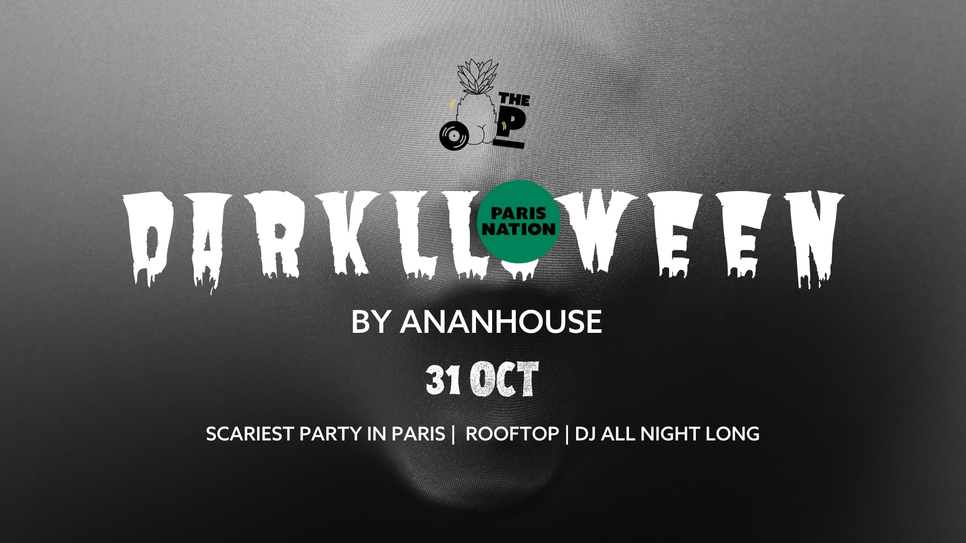 Darkloween - Scariest Rooftop Party In Paris By Ananhouse Cover