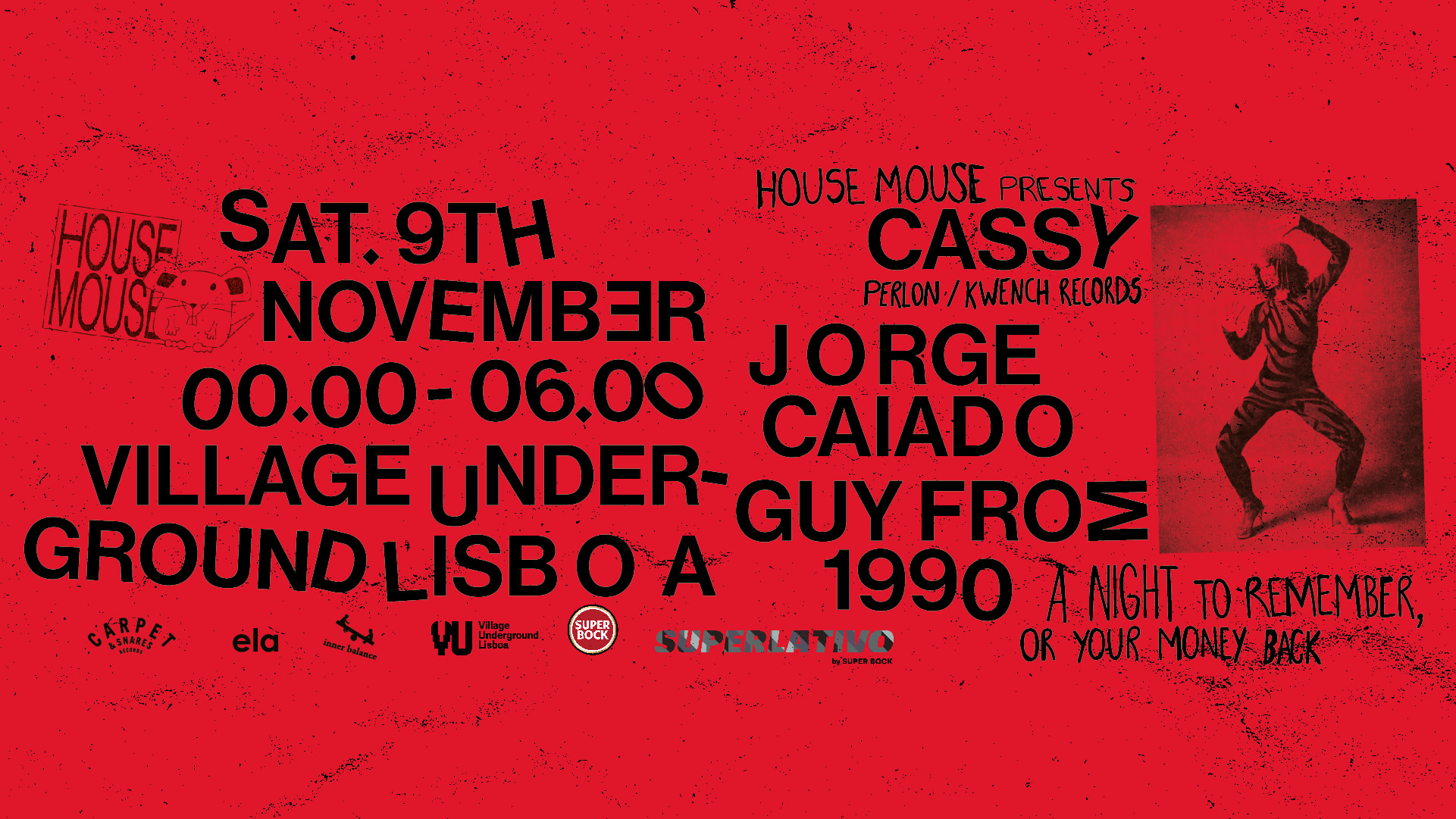 Superlativo Apresenta: House Mouse W/ Cassy Cover
