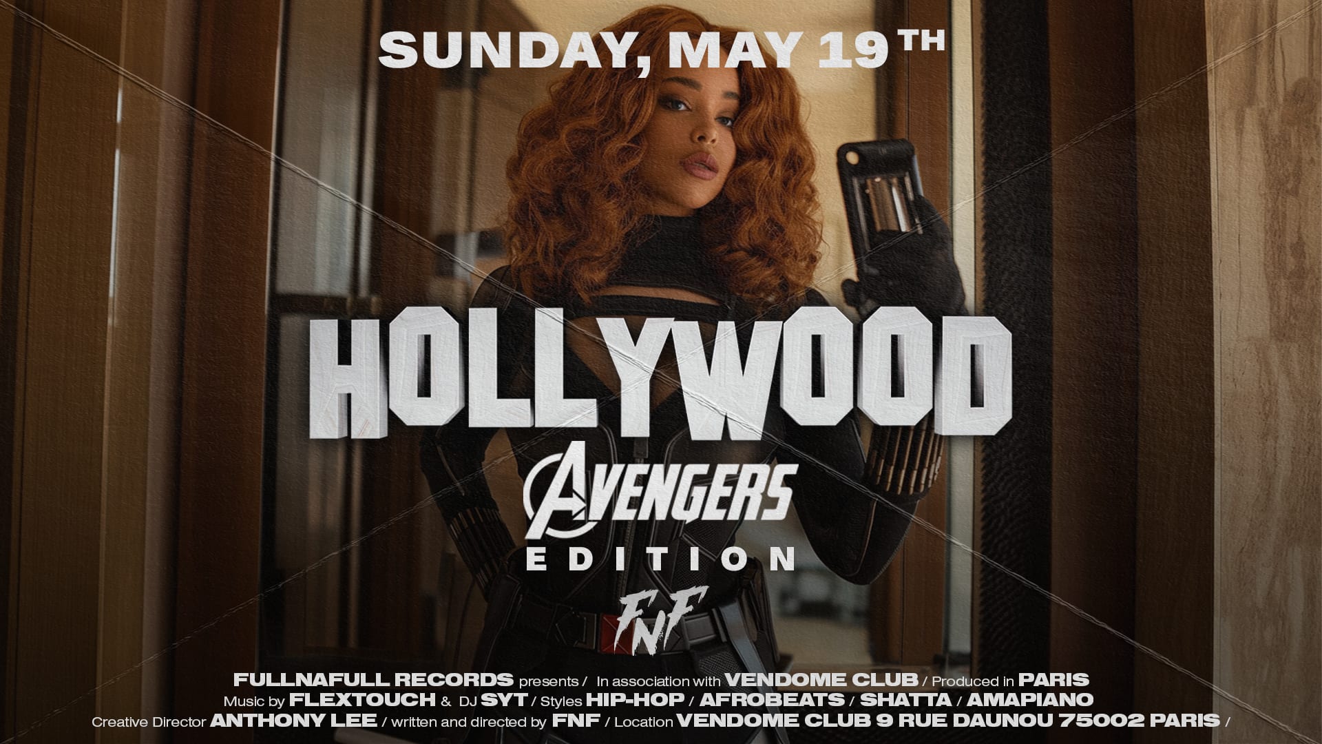 Hollywood In Paris : Edition Avengers Cover