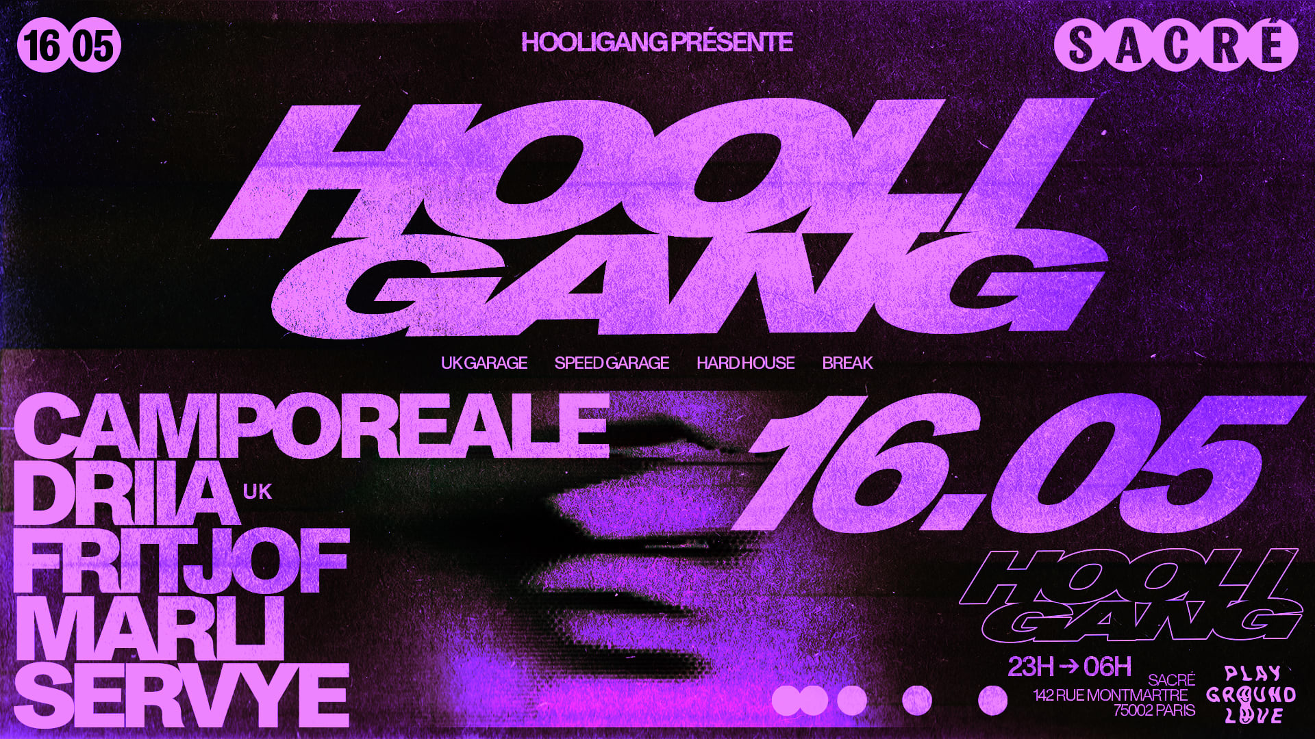 Hooligang Présente: Camporeale,Driia,Fritjof,Govnah,Servye Cover