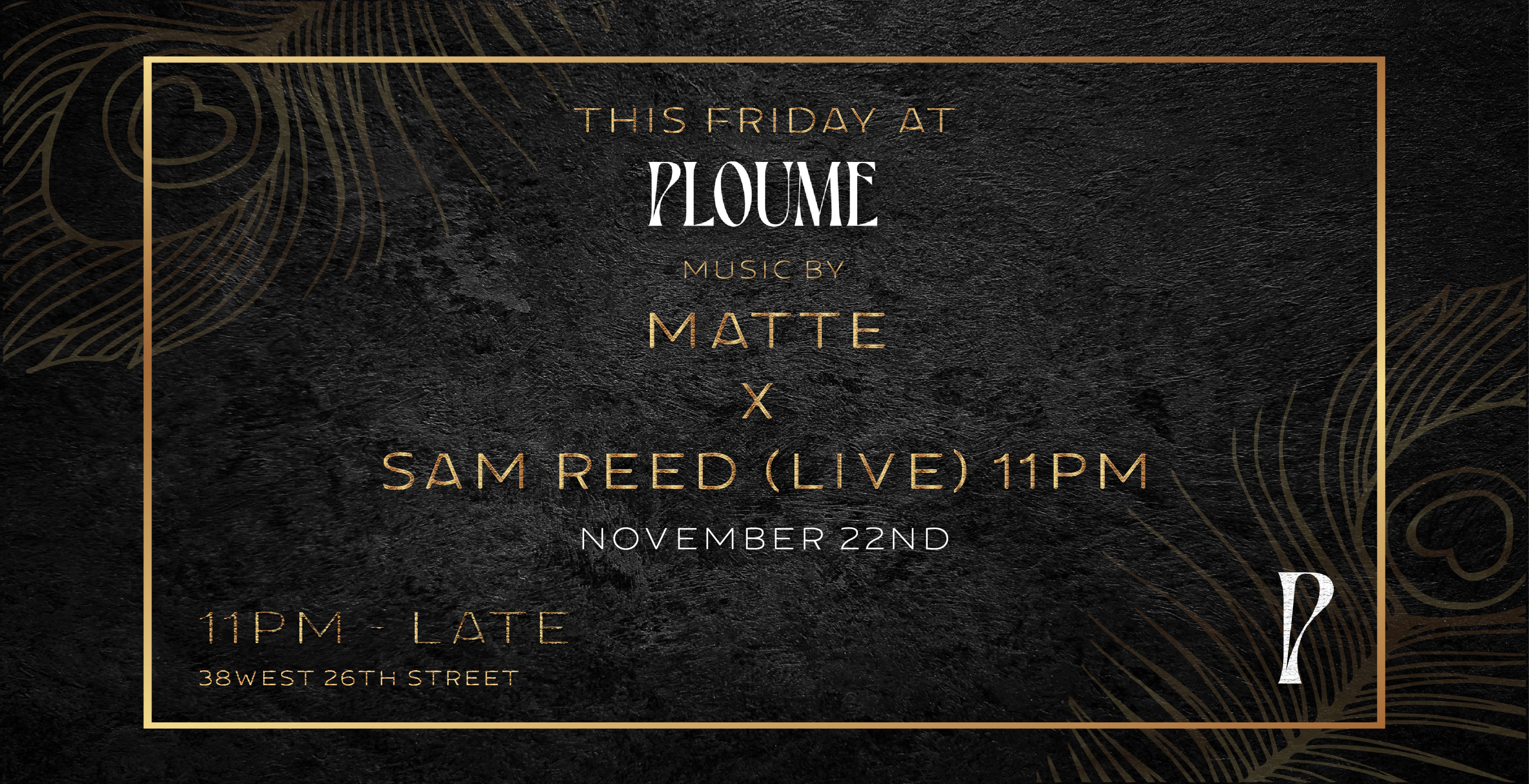 Matte X Sam Reed (Live) At Ploume Cover