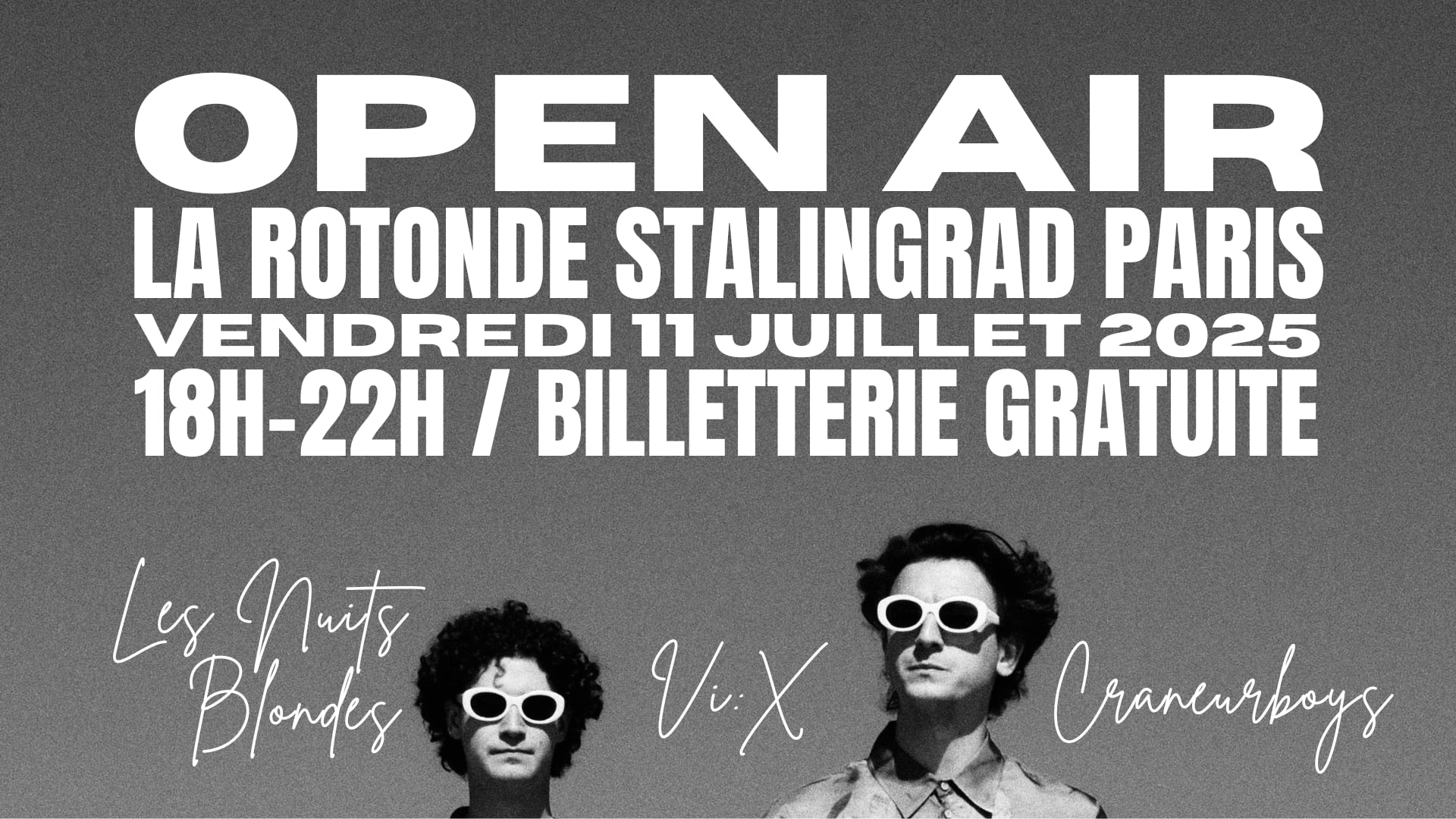 Free Open-Air · Les Nuit Blondes Cover