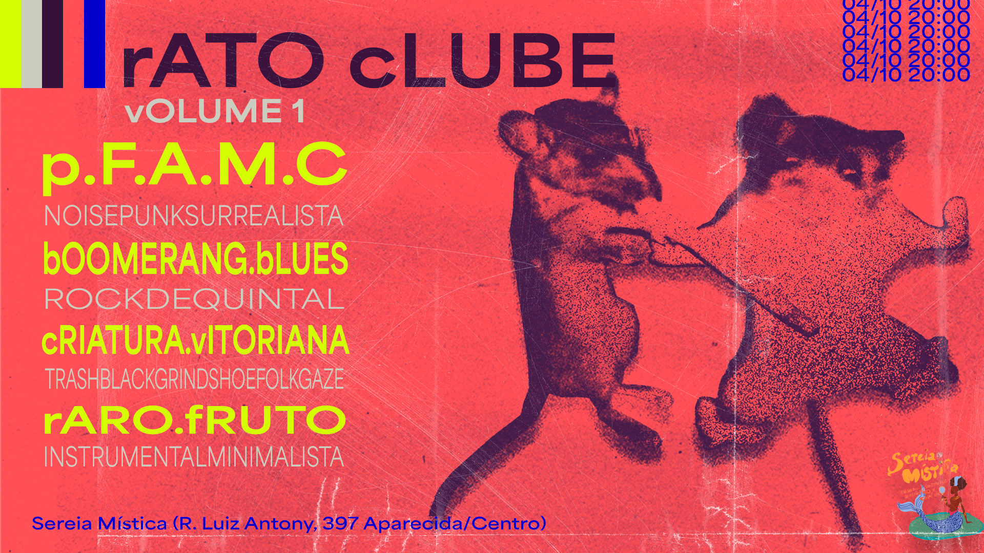 Rato Clube Cover