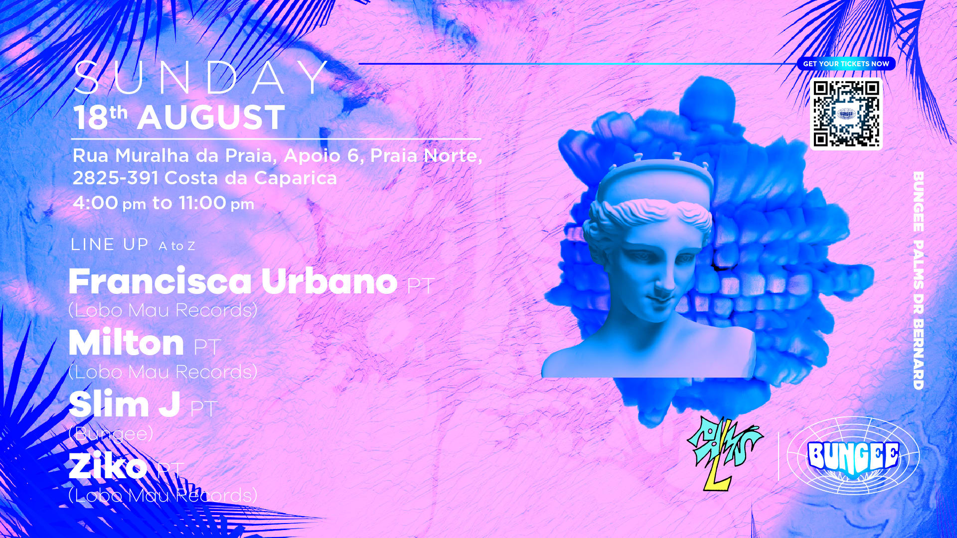 Bungee & Lobo Mau Showcase | Sun 18 Ago • Palms Dr Bernard Cover