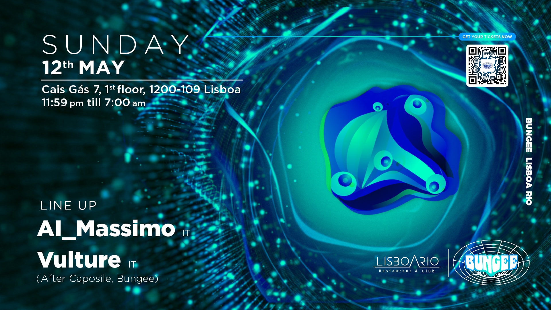 Al Massimo • Vulture | Sun 12 May • Lisboa Rio Cover