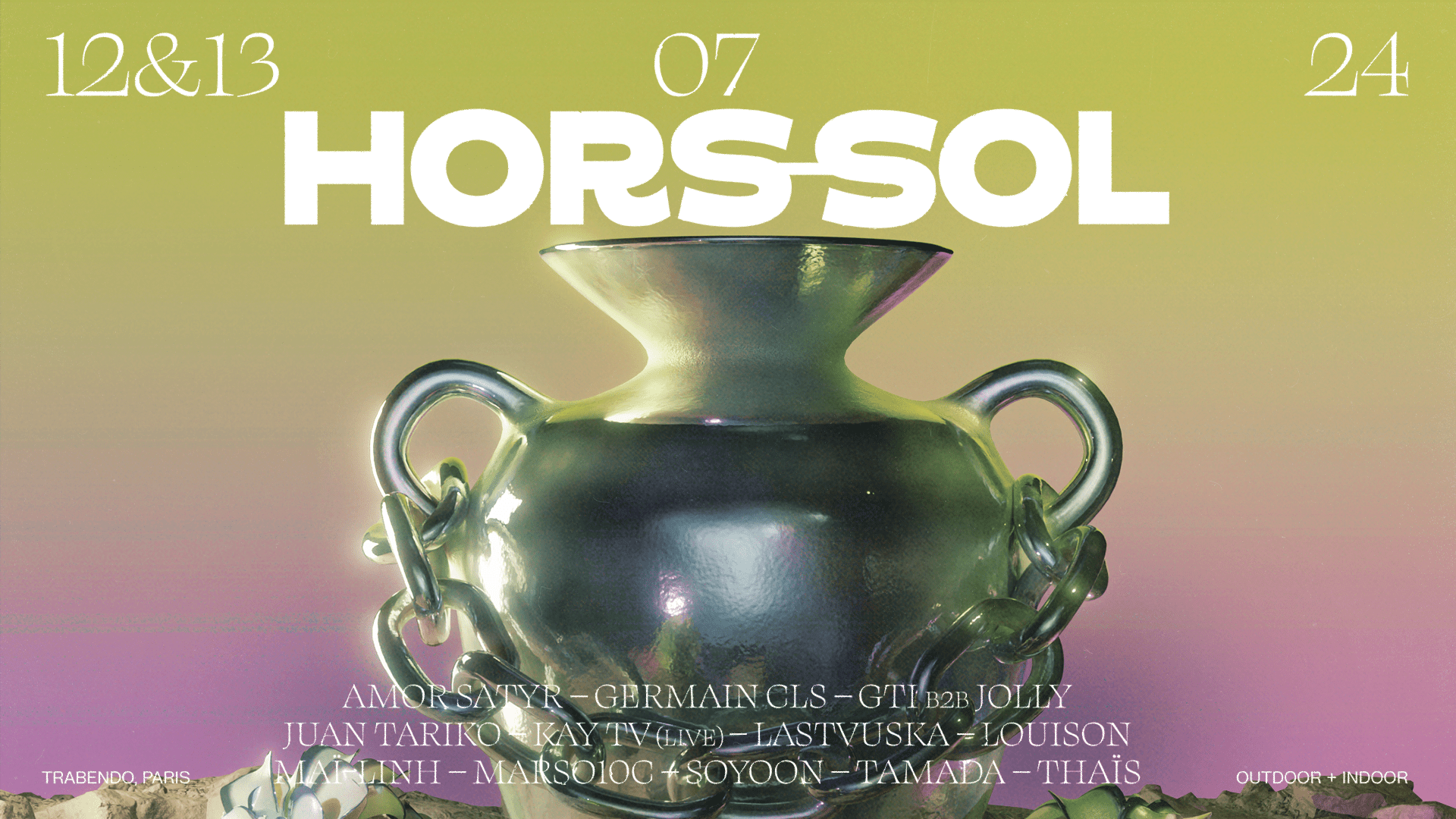 Hors-Sol Weekender : 12 & 13 Juillet — Trabendo Cover