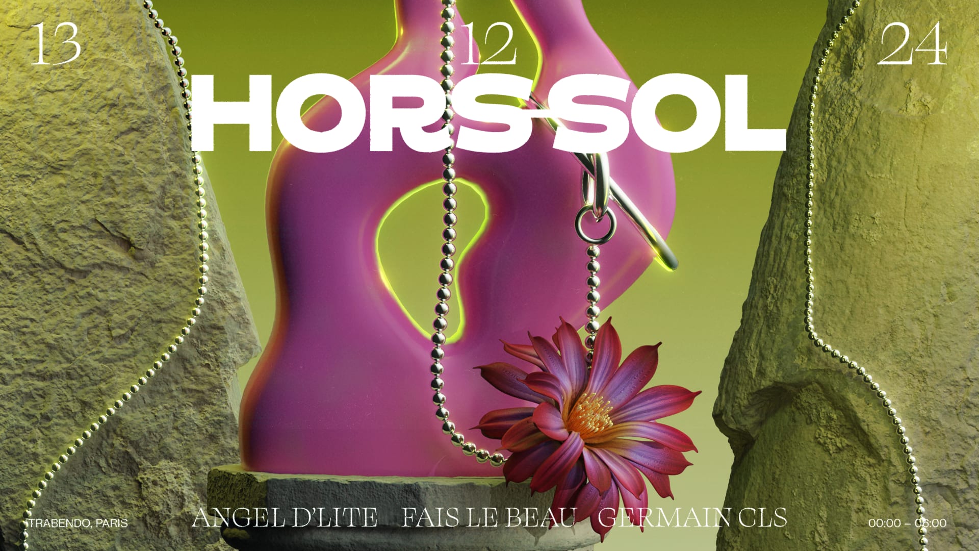 Hors-Sol — Angel D'lite + Fais Le Beau + Germain Cls Cover