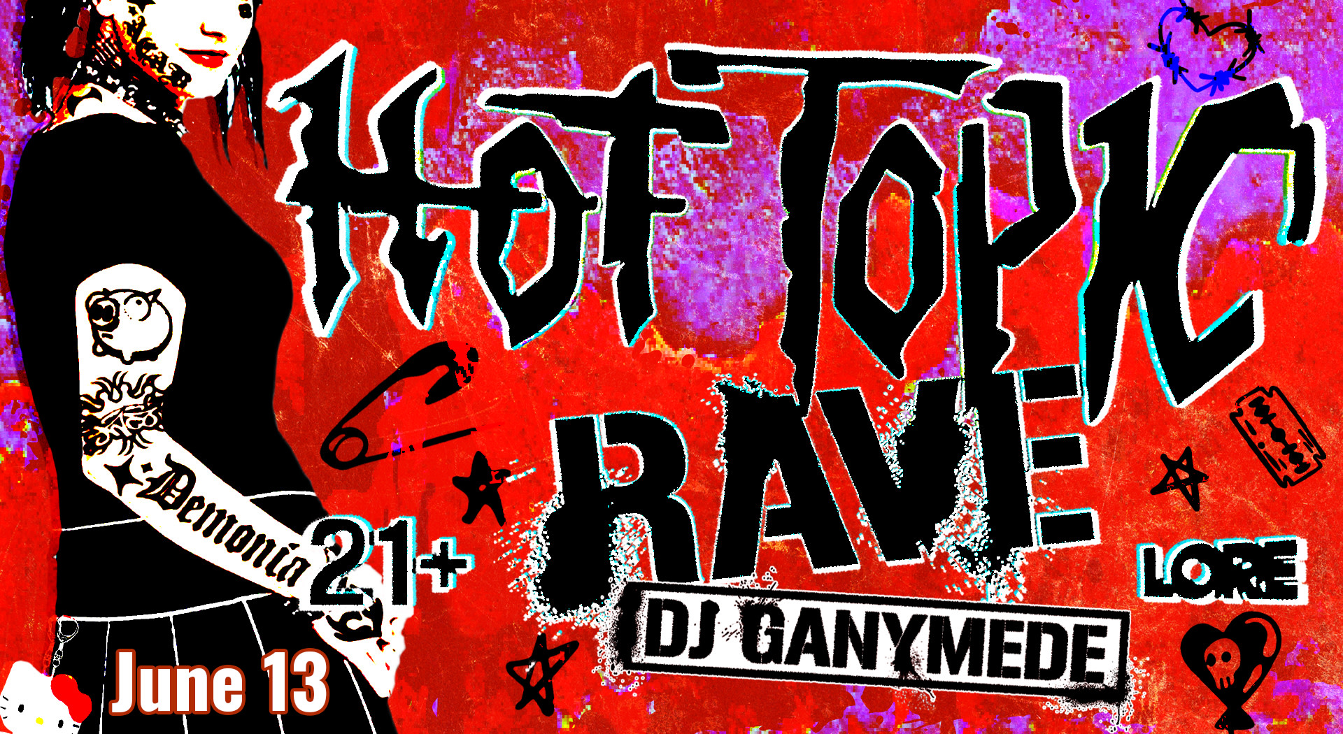 The Hot Topic Rave Cover