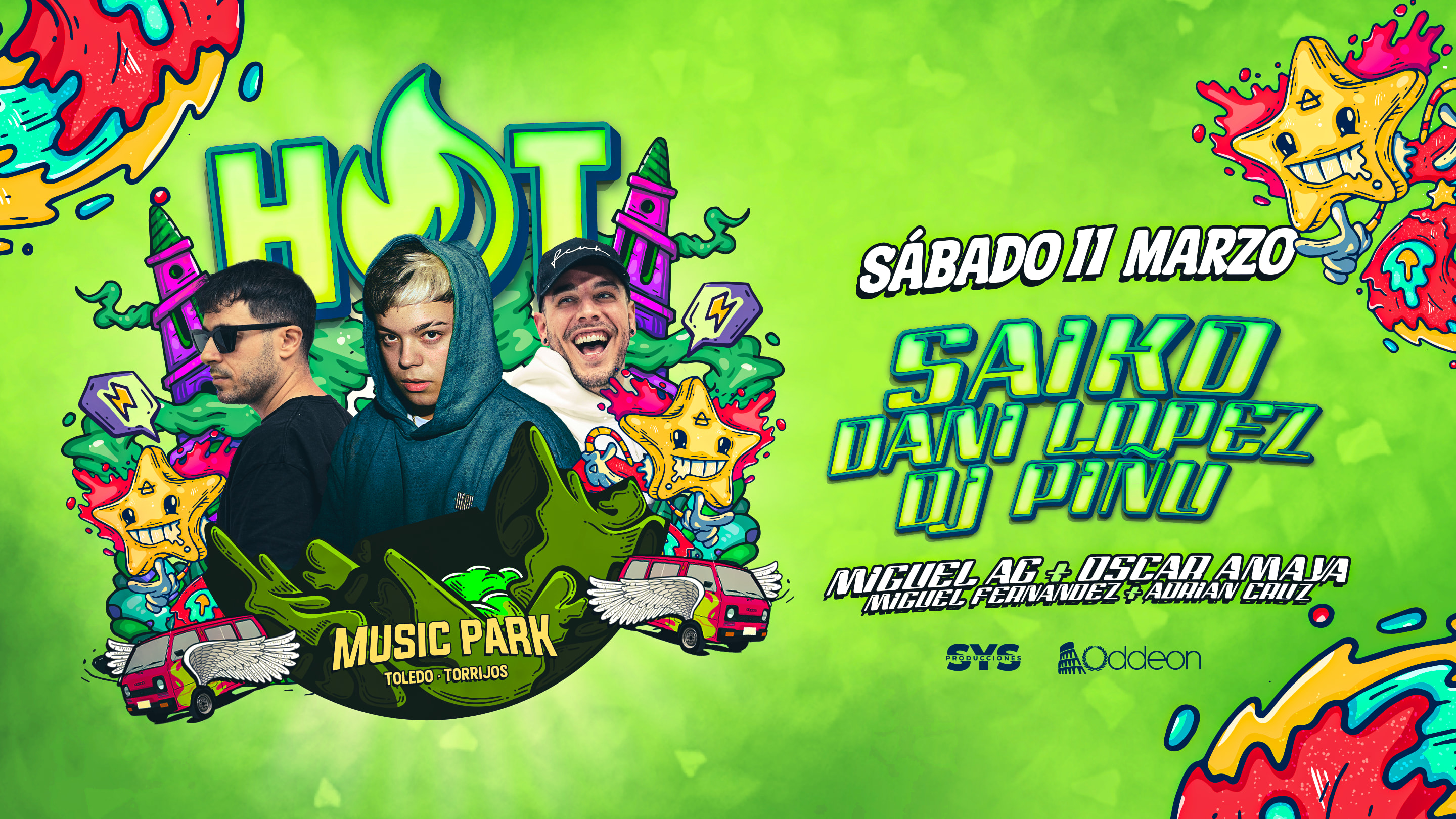 Complemento Entrada Discoteca (Saiko En Hot Music Park) Cover