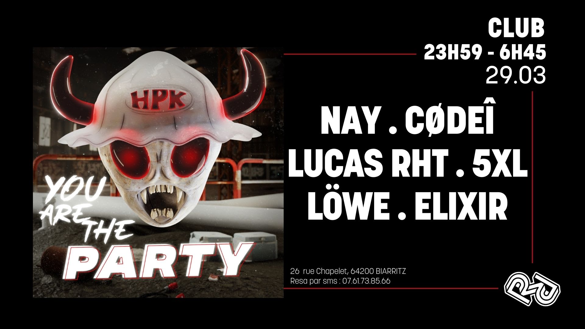 La Rhapsodie X Hyperaktif Krew : You Are The Party Cover