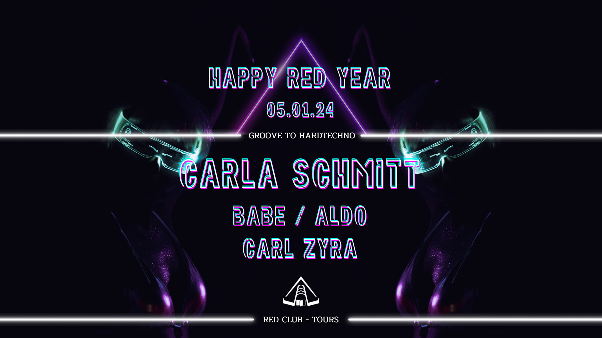 Happy Red Year : Carla Schmitt Cover