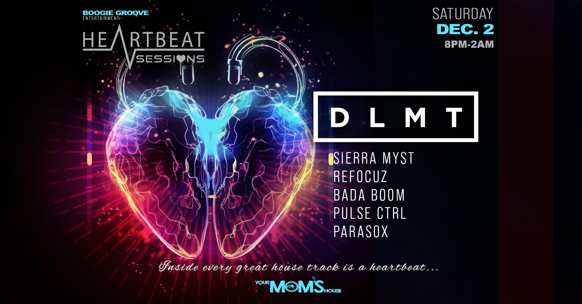Heartbeat Sessions Ft. Dlmt W/ Refocuz, Sierra Myst + More Cover