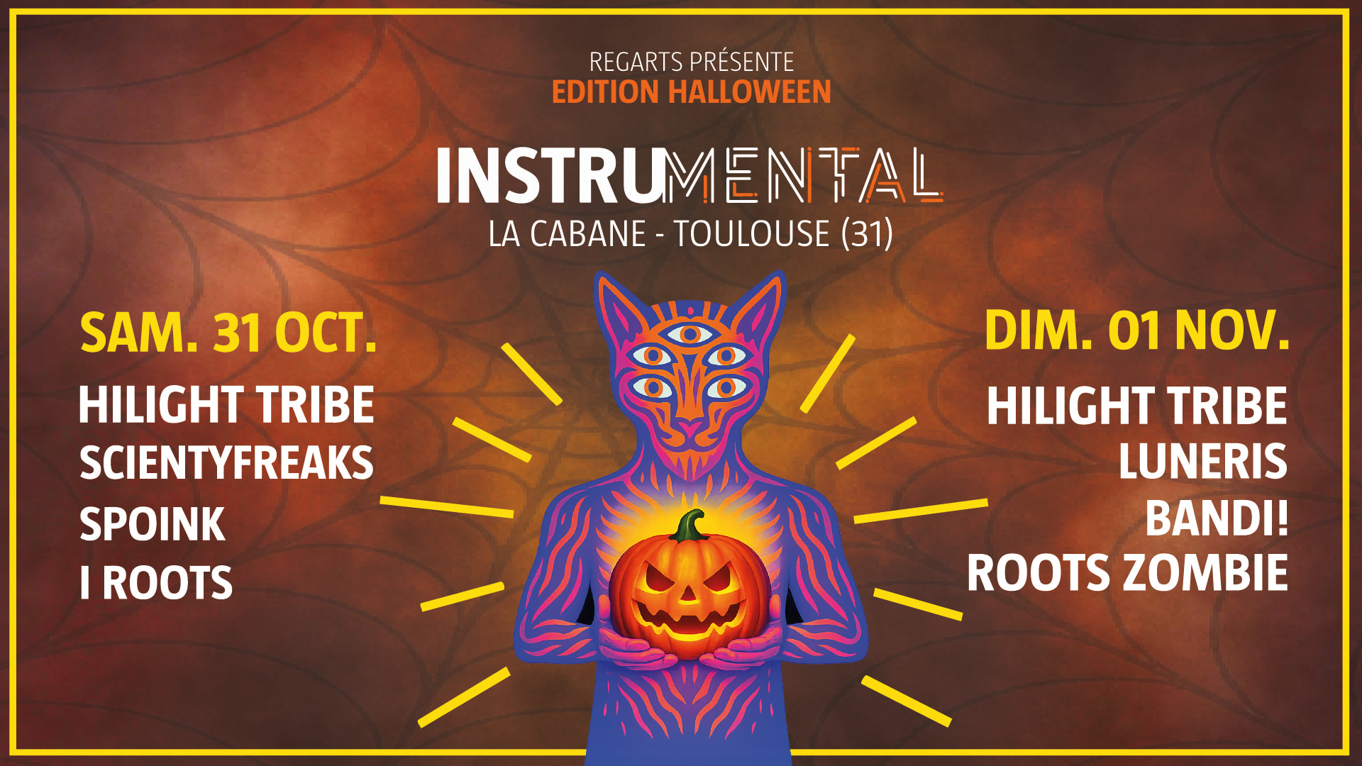 Hilight Tribe Instrumental Halloween Edition + Luneris.. Cover