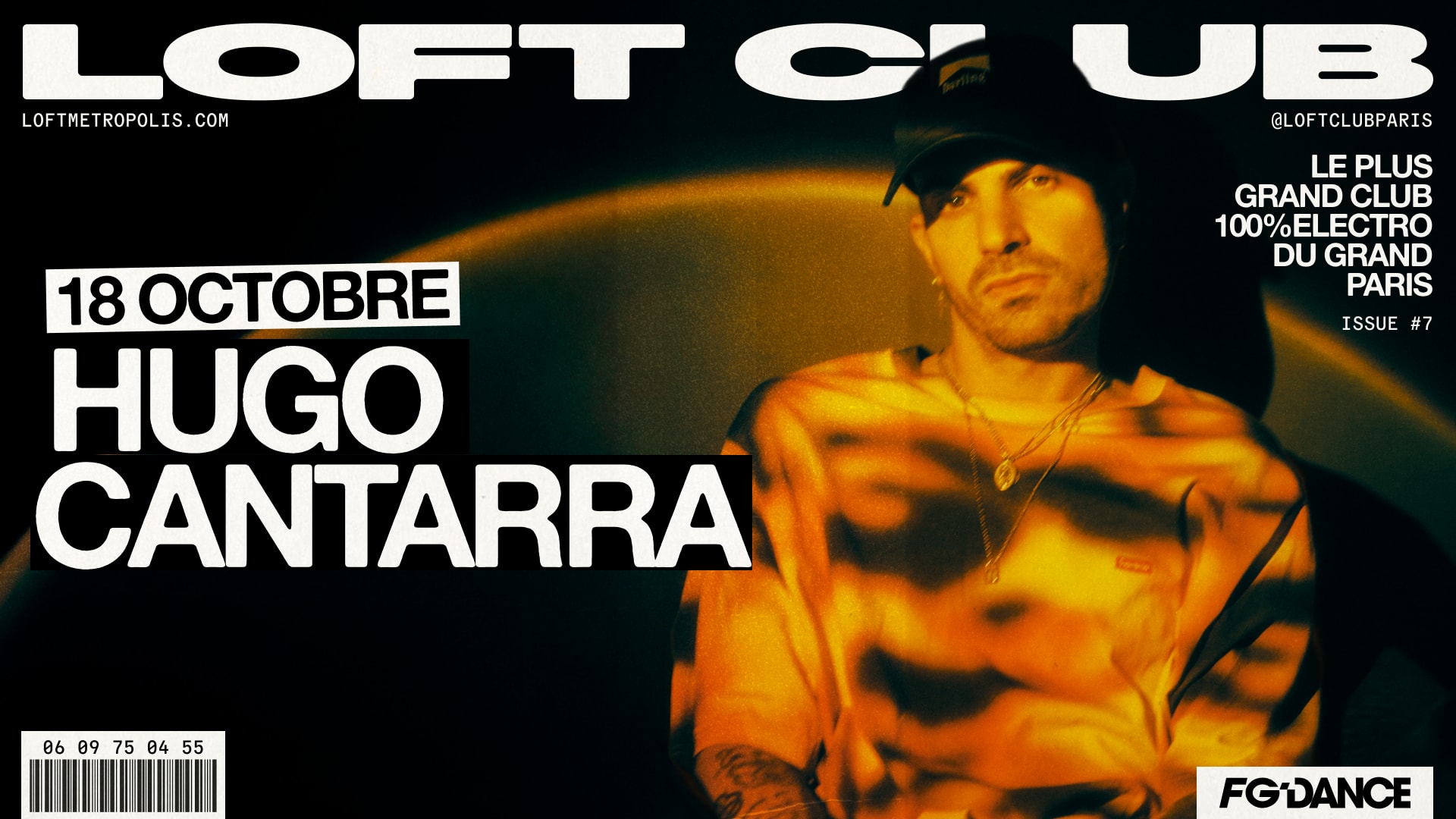 Loft Club Paris Hugo Cantarra 18.10 Cover