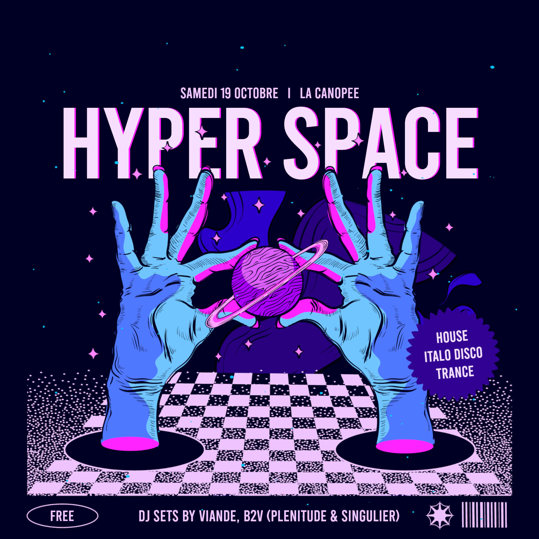Hyper Space (Plénitude B2b Singulier + Viande) Cover