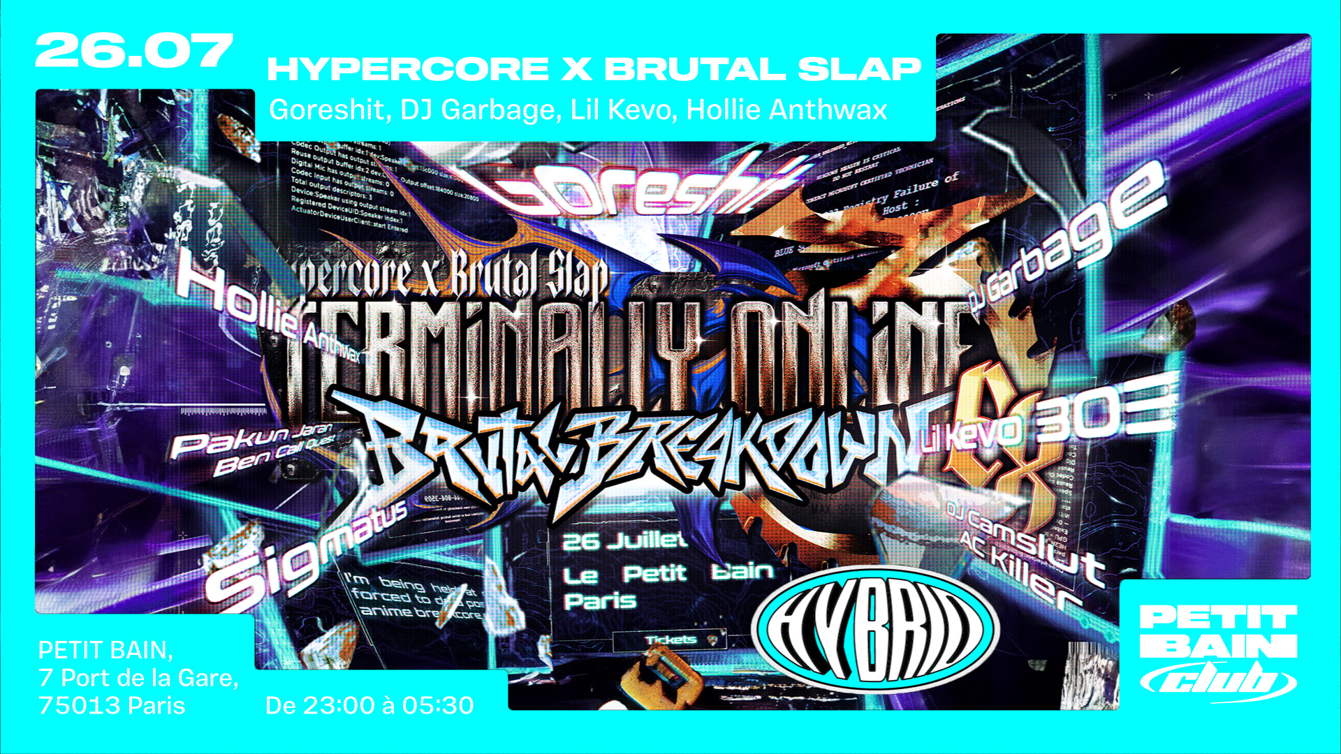 Hypercore X Brutal Slap Cover