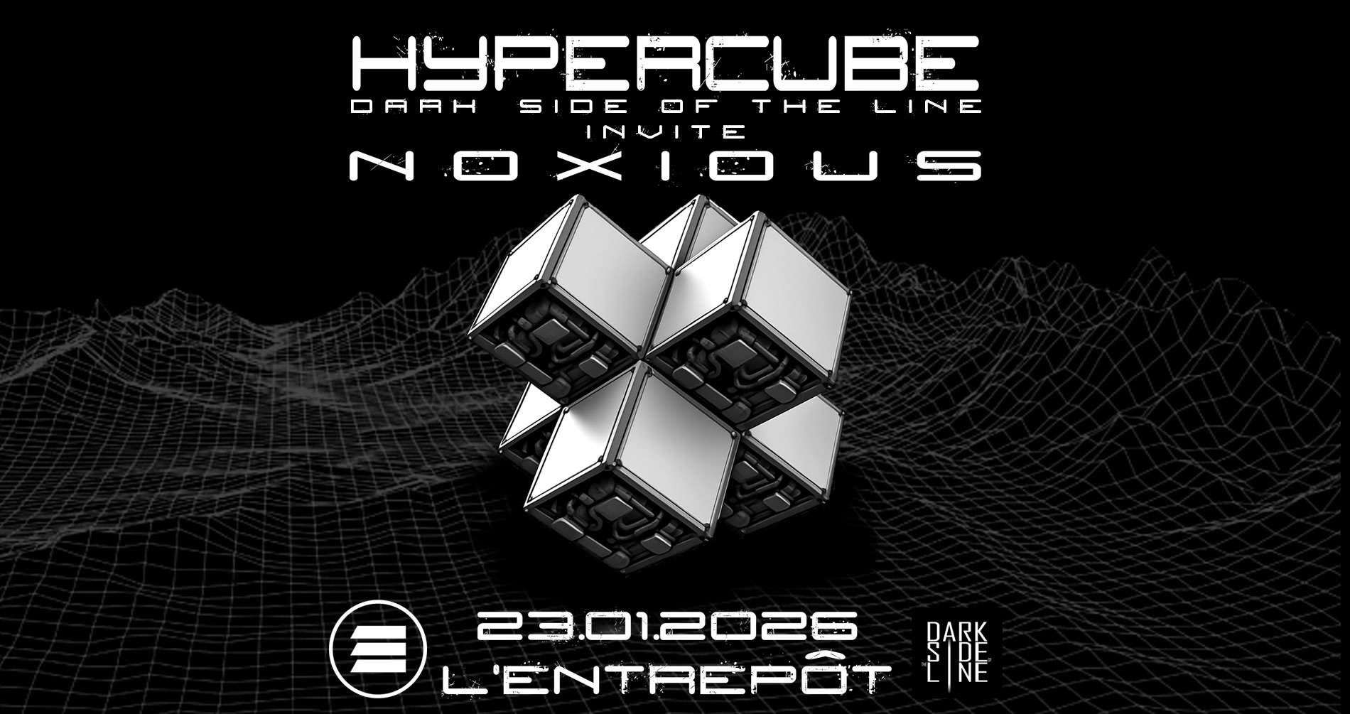 Dark Side Of The Line Présente: Hypercube Cover