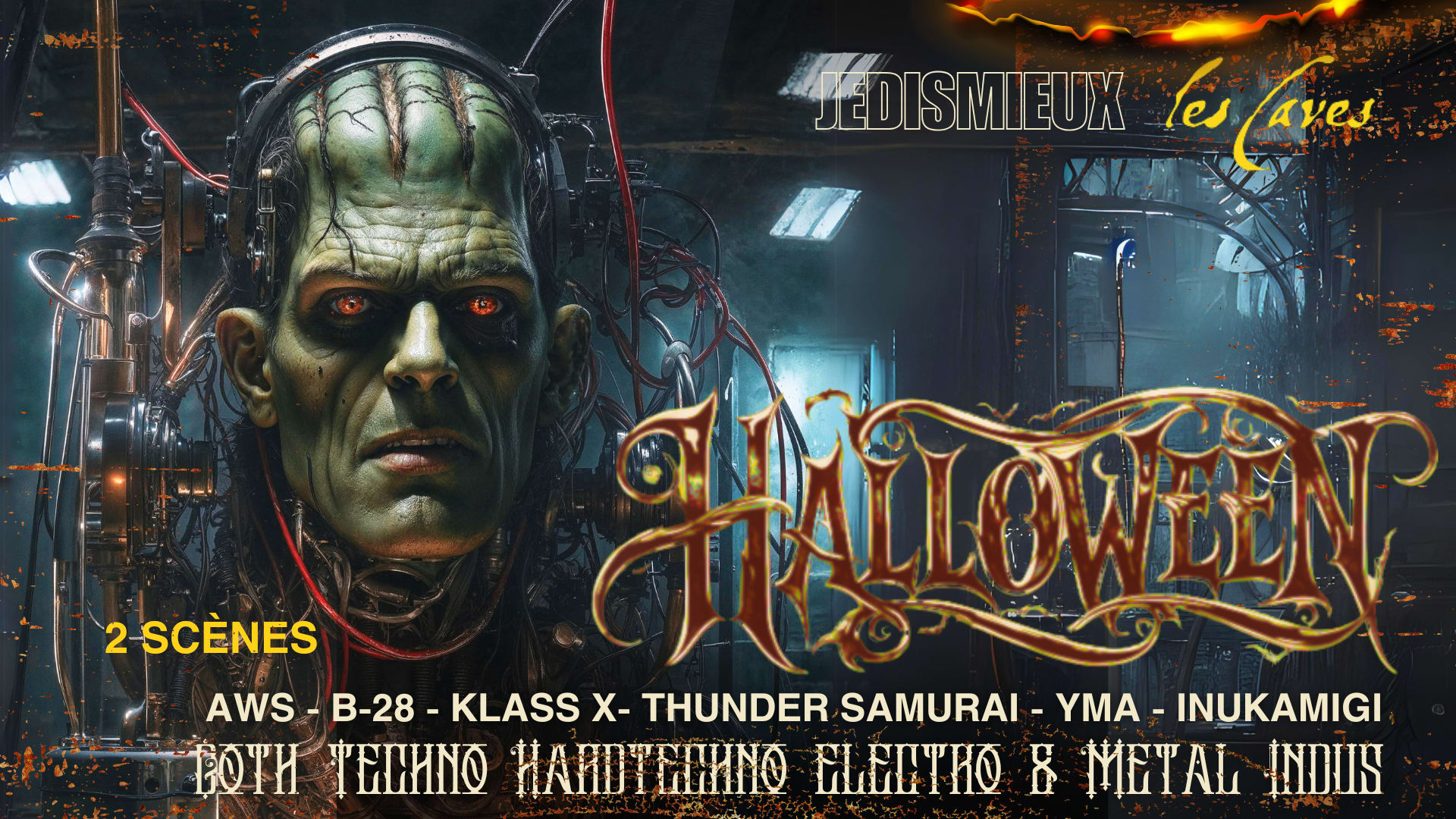 Frankenstein Halloween Cover