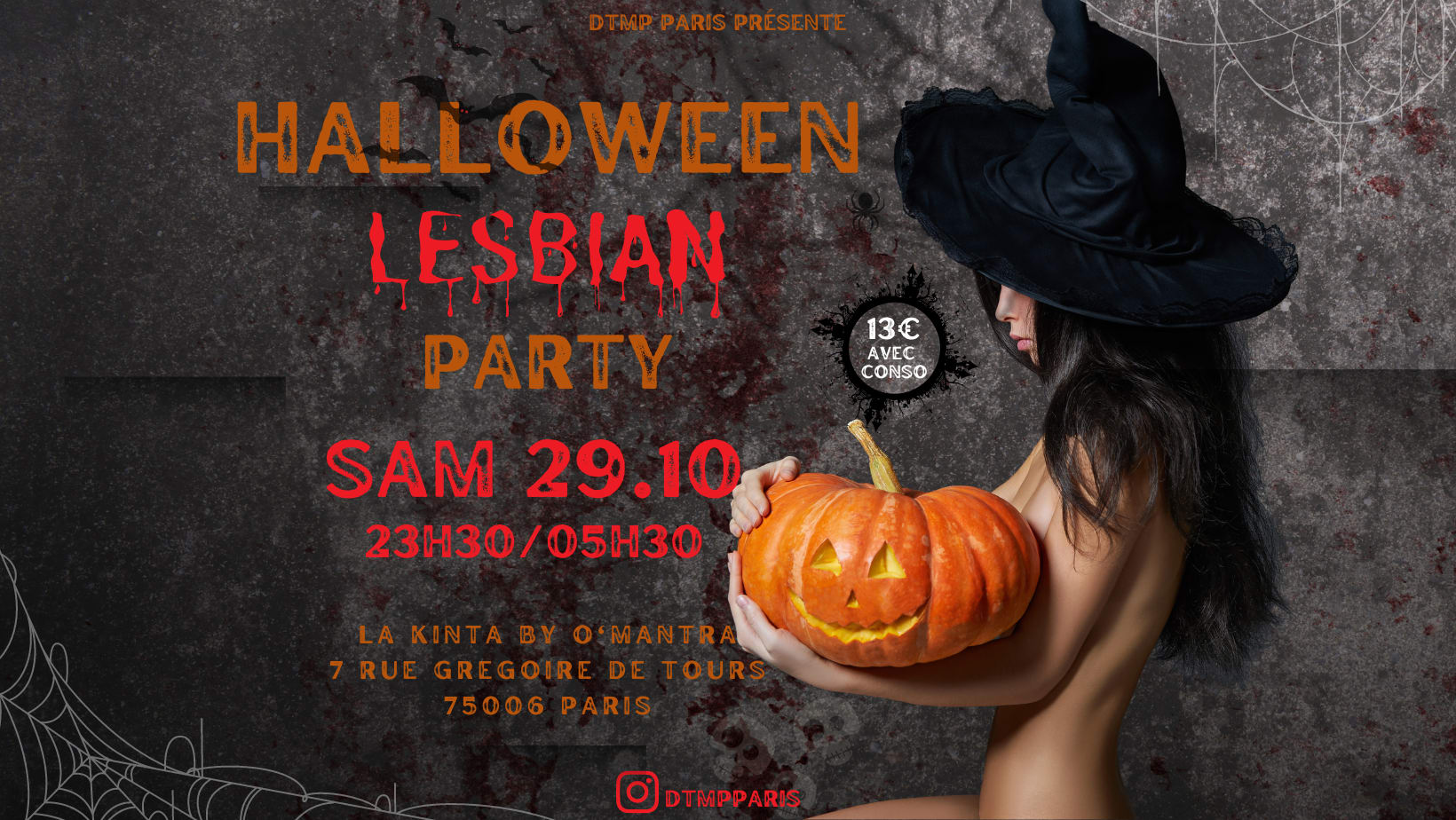 🎃 Halloween Lesbian Party 🎃 Cover
