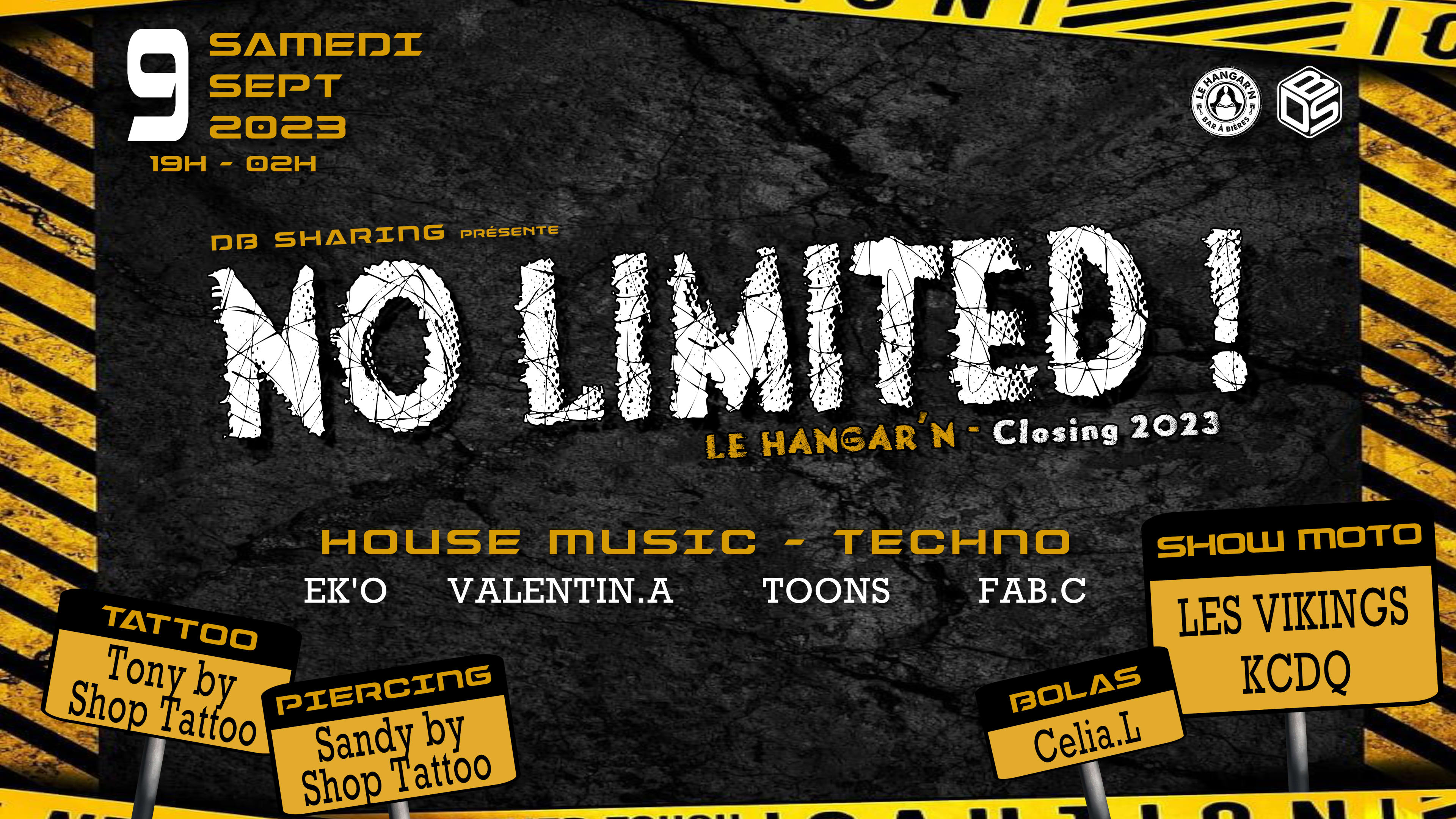 Closing 2023 - Le Hangar'n Cover
