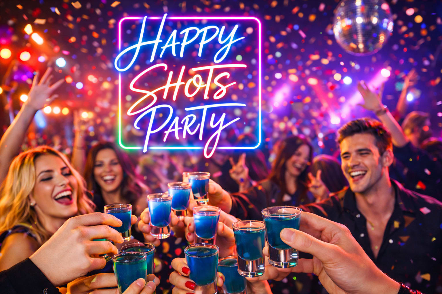 Happy Speakeasy Shot Bar Cover