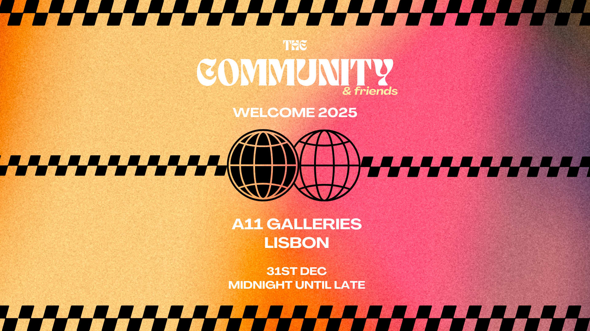 The Community &Friends: Welcome 2025 Cover