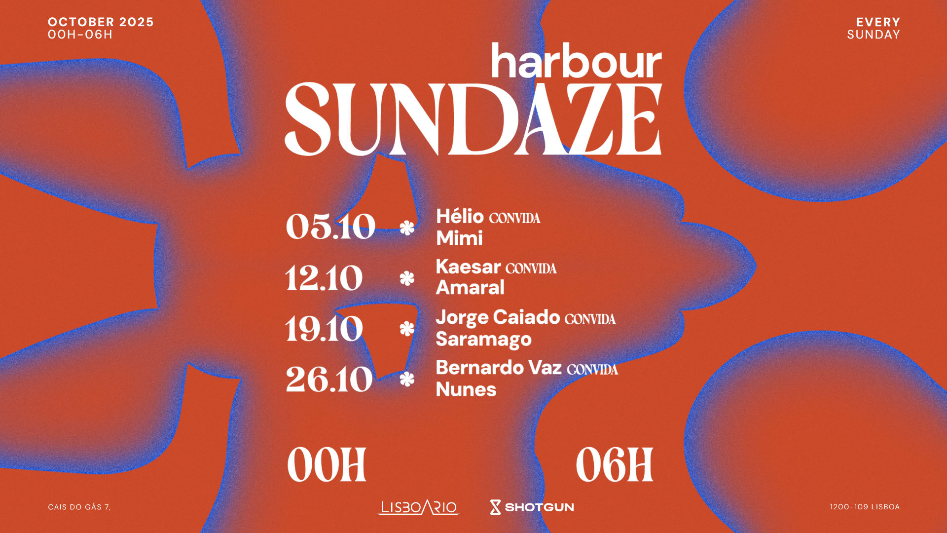 Harbour Sundaze Jorge Caiado Convida Saramago Cover
