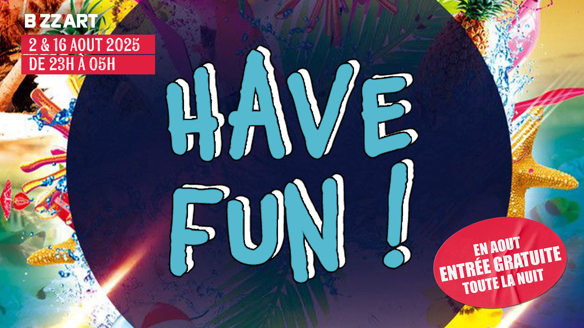 Have Fun X Canal Saint Martin! 02.08.25 Cover