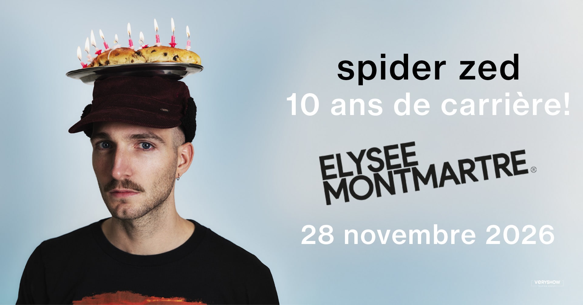 Spider Zed - Élysée Montmartre Cover