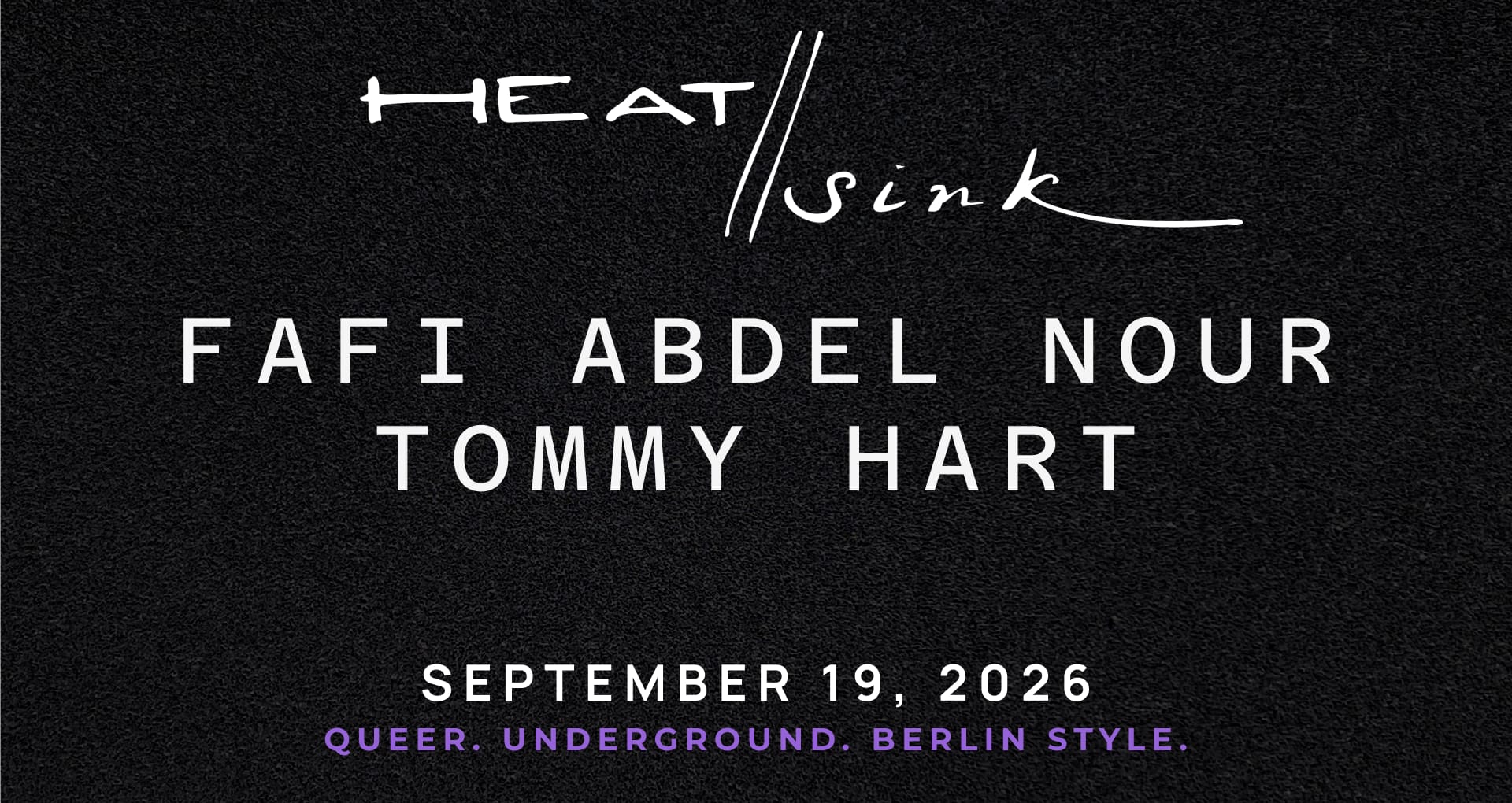 Heat//Sink ~ Denver 9.19 Cover