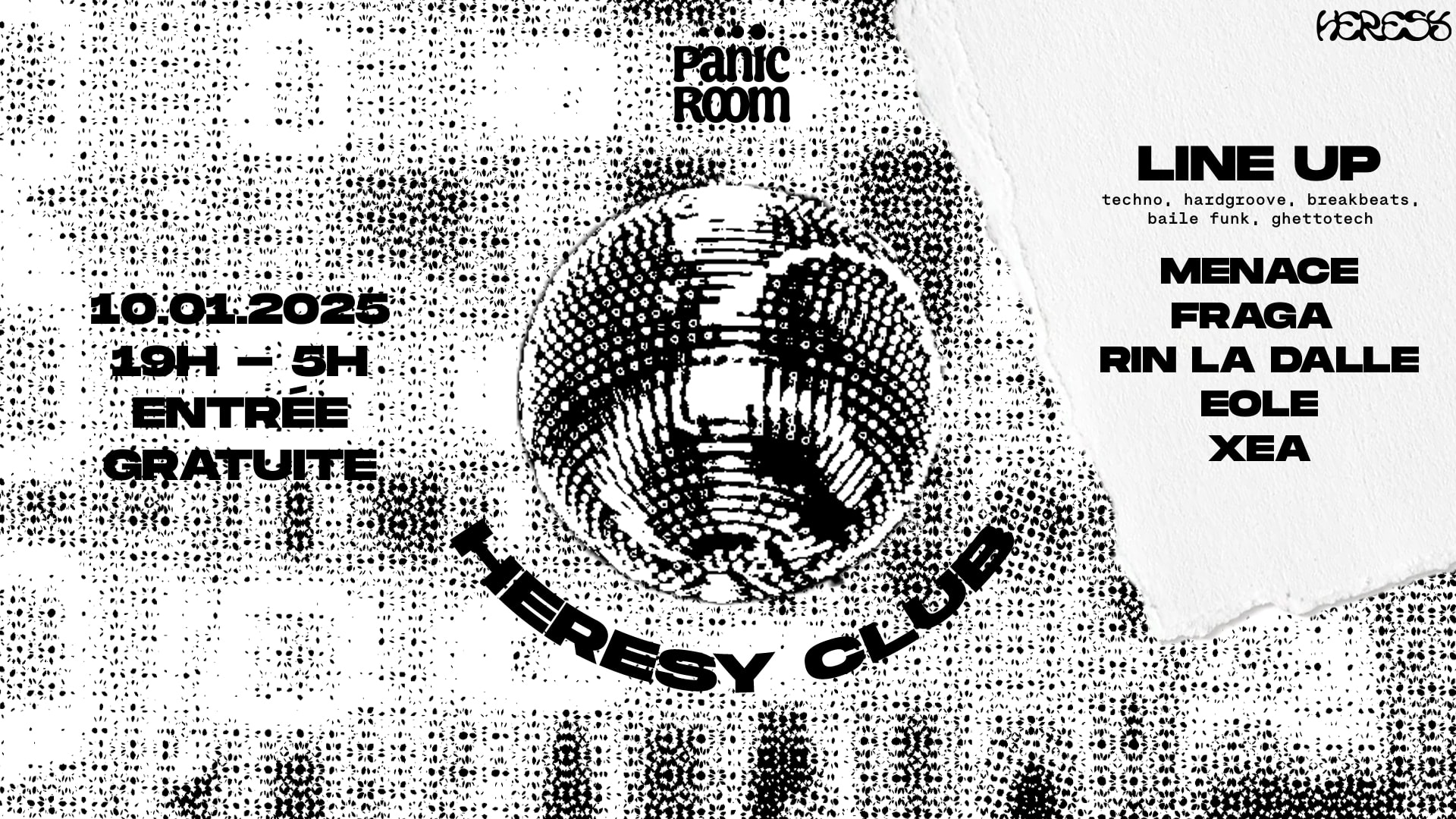 Heresy Club Cover