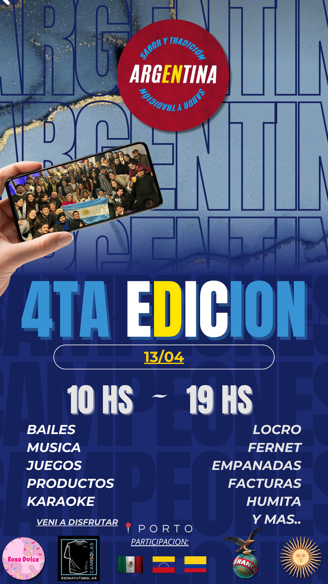 Peña Sabor Y Tradicion 4ta Cover