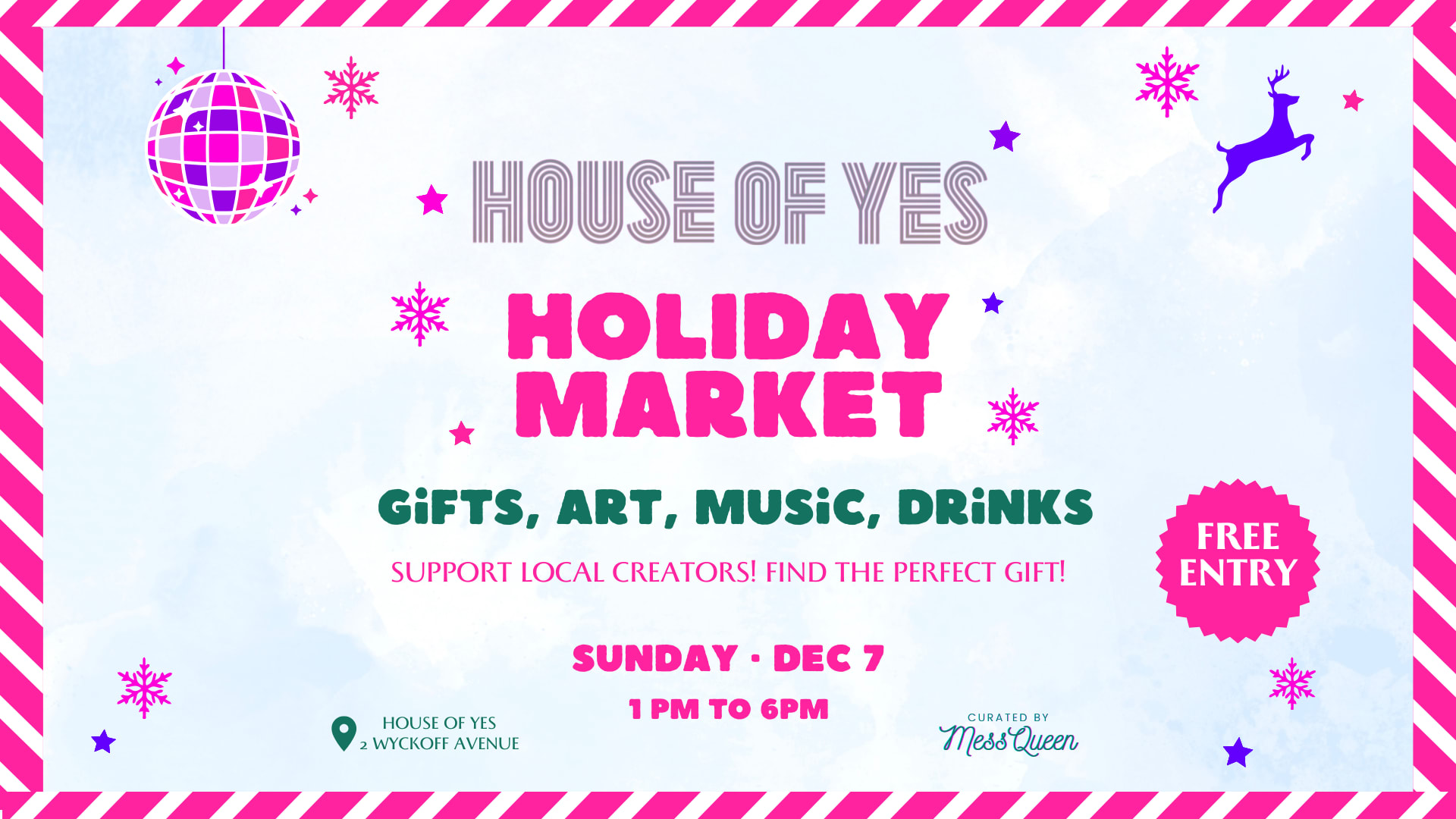 Yes Holiday Market! Cover