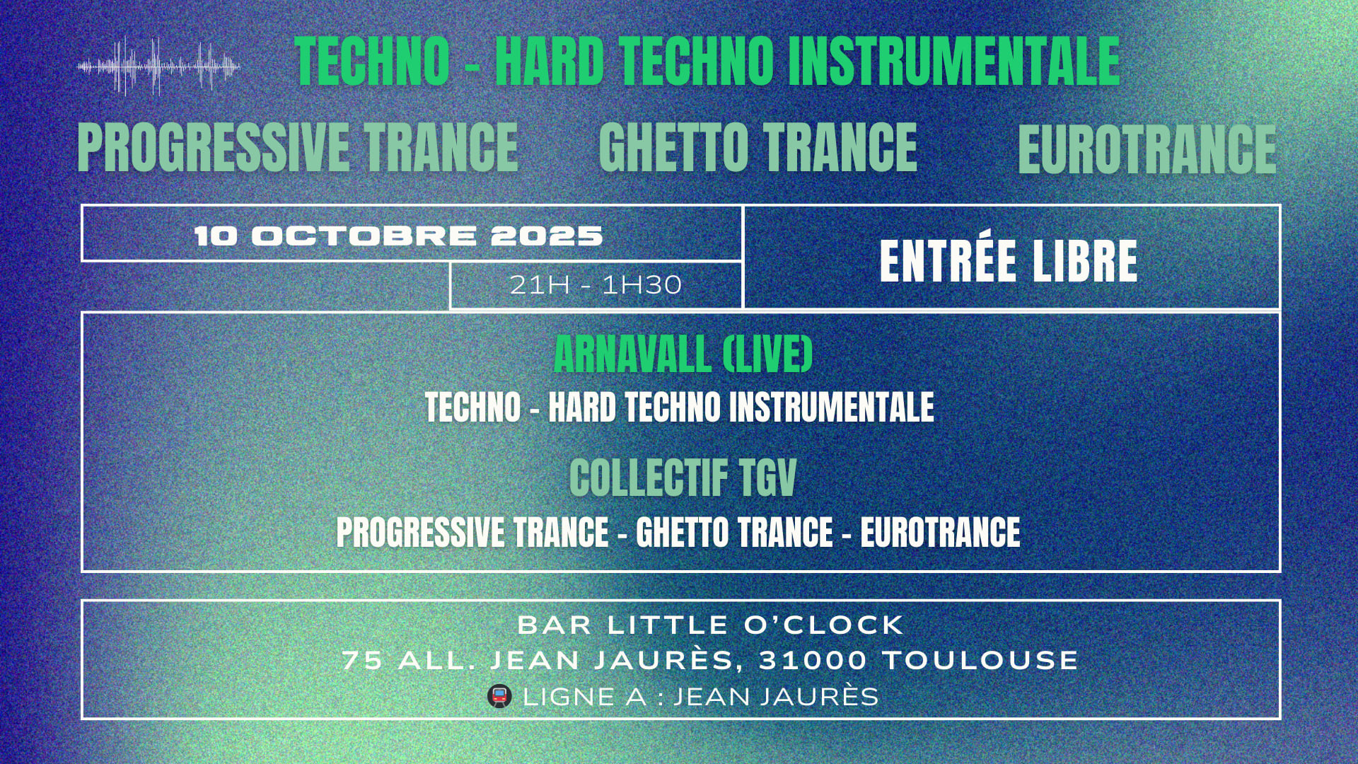 Arnavall (Live) X Collectif Tgv (Gratuit) Cover