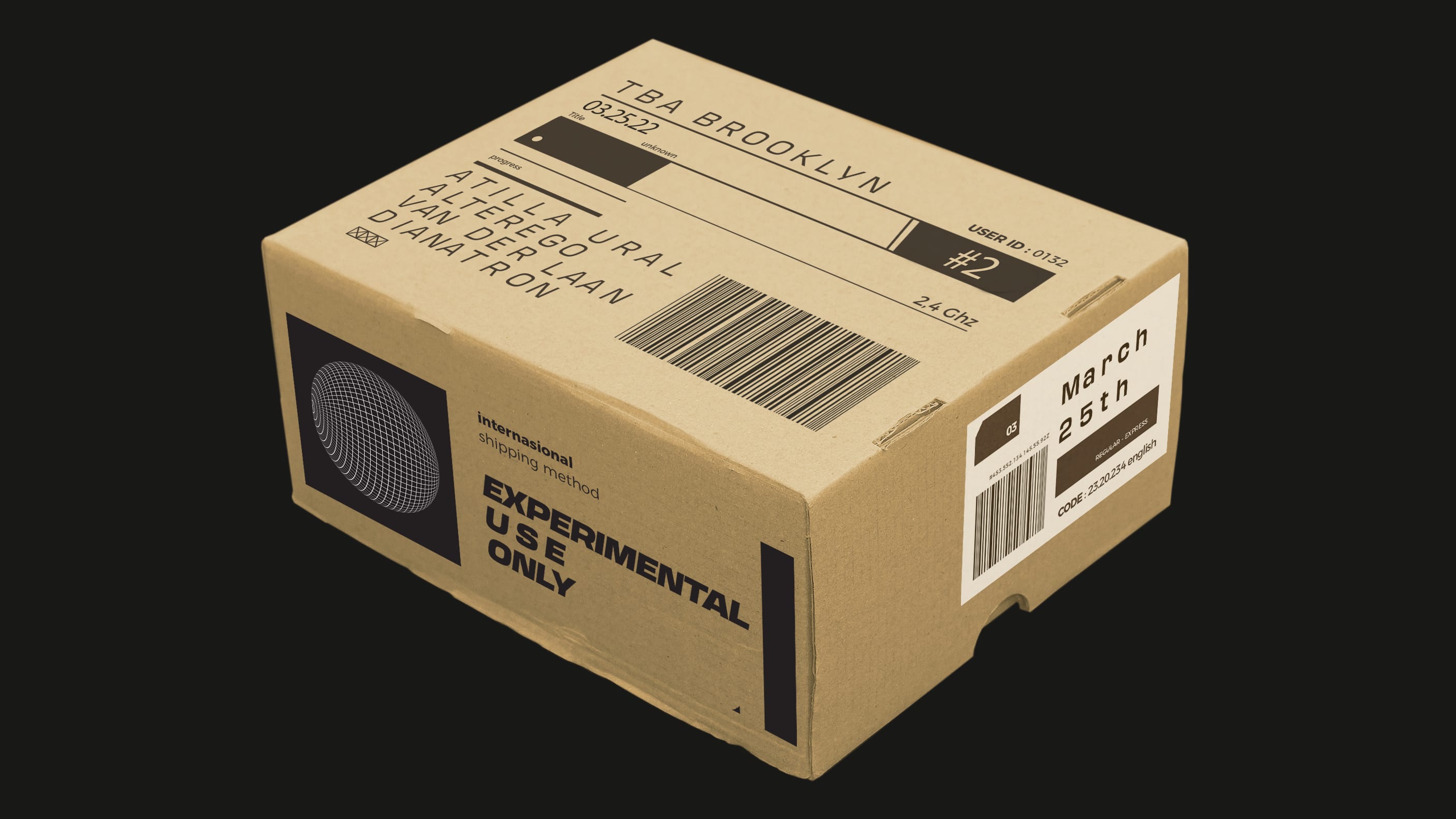 Experimental Use Only Cover
