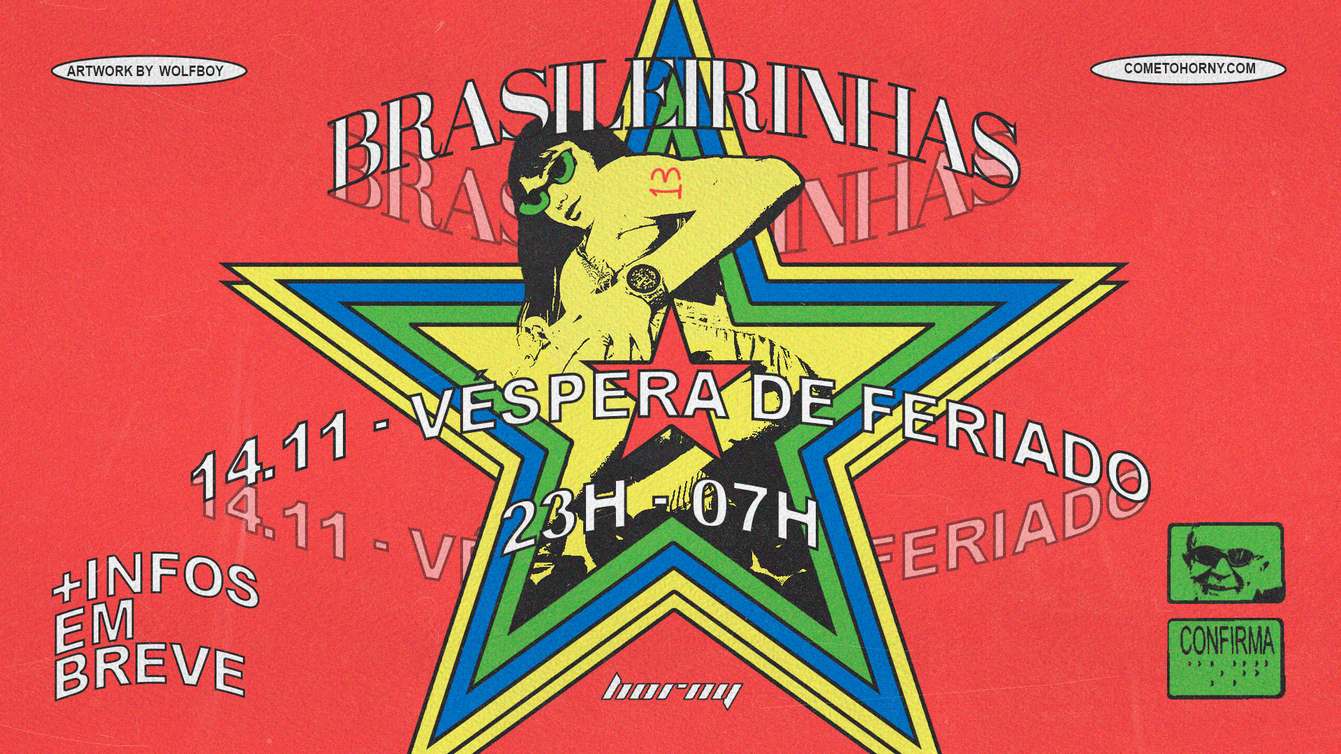 Horny Brasileirinhas - Véspera De Feriado Cover