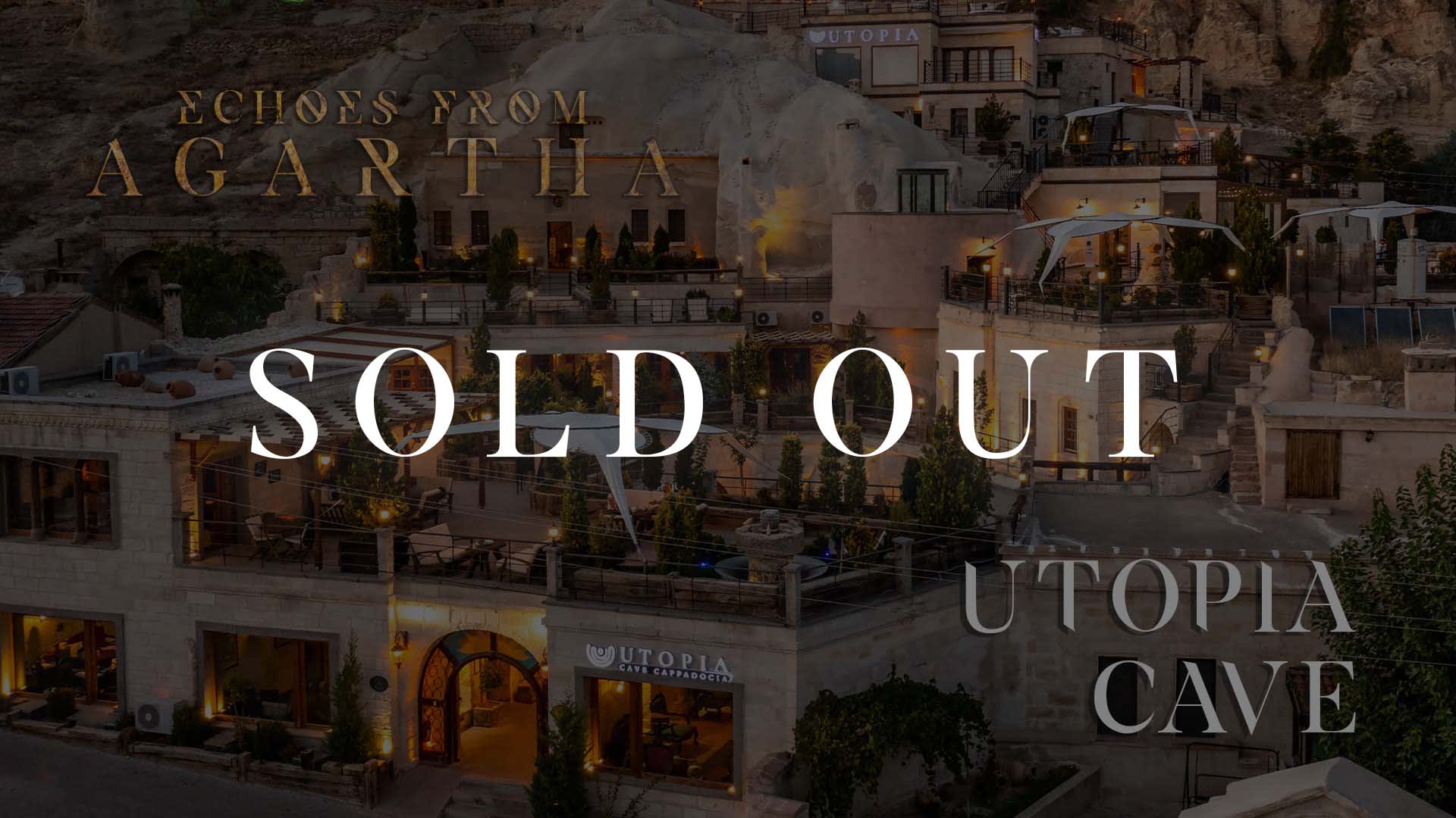 Music + Hotel Package At Utopia Cave Hotel - Echoes From Agartha 2022 Cover