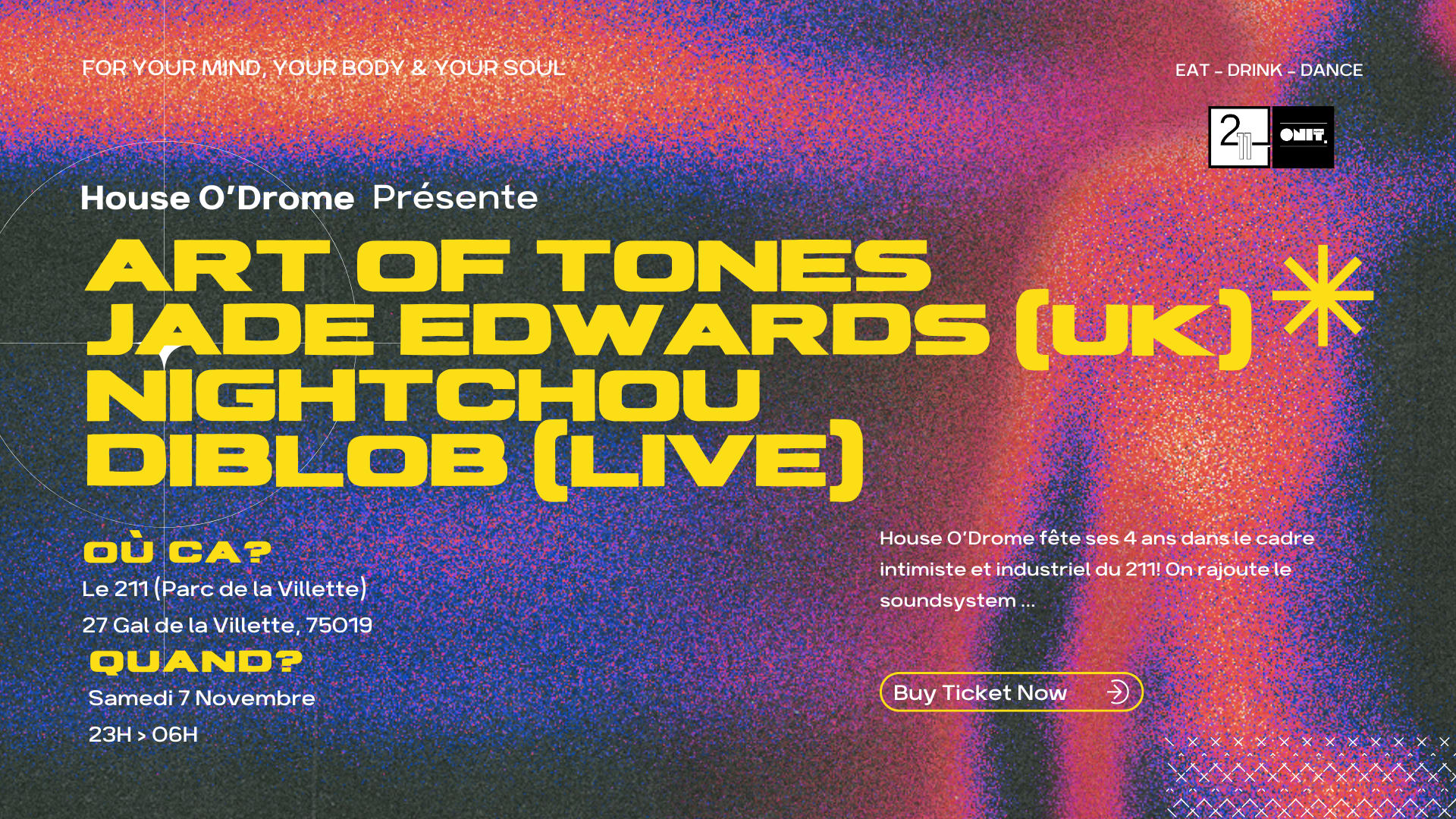 4ans Hod W/. Art Of Tones, Jade Edwards, Nightchou, Diblob.. Cover