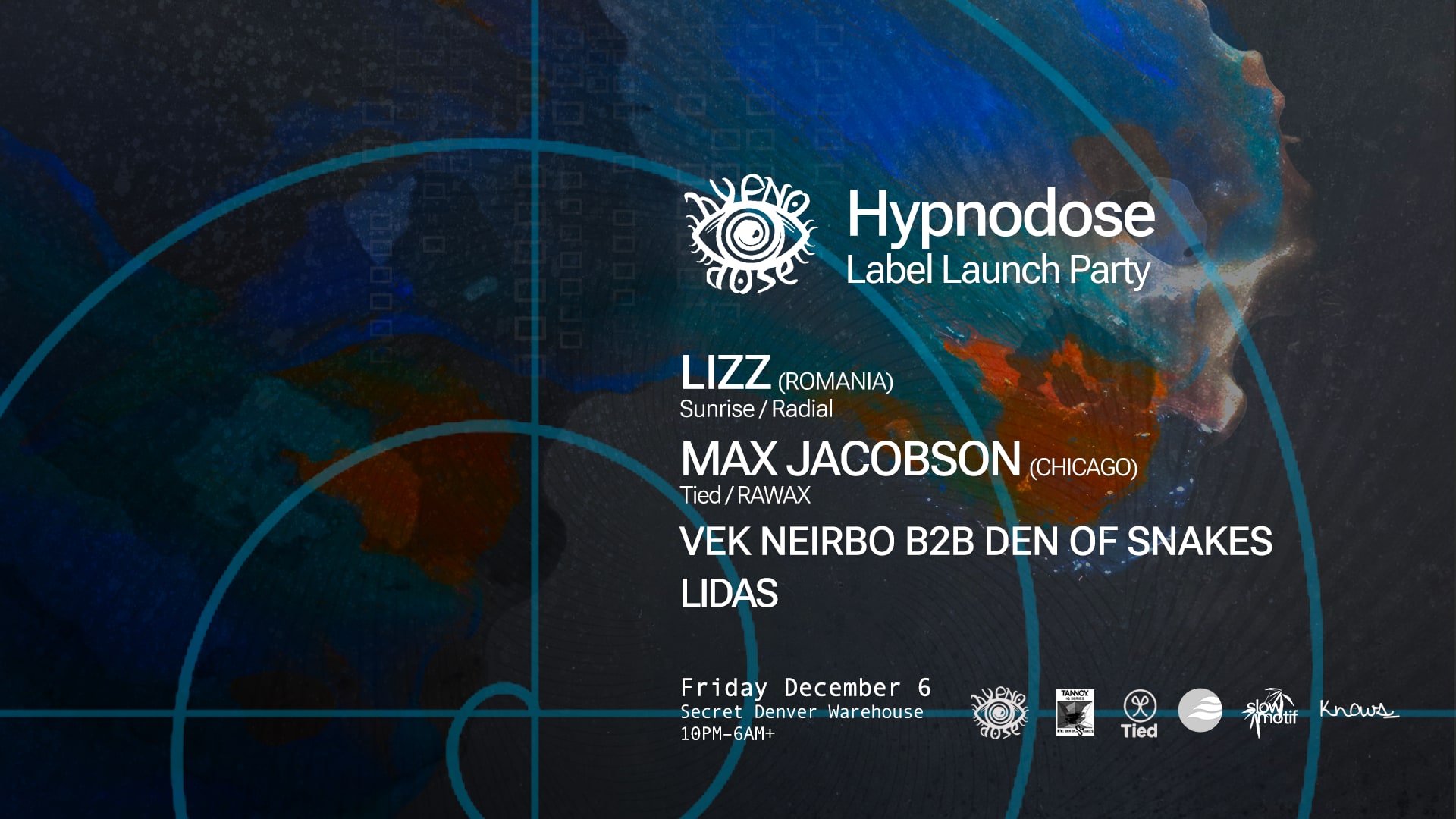 Lizz (Ro), Max Jacobson // Hypnodose Label Launch Cover