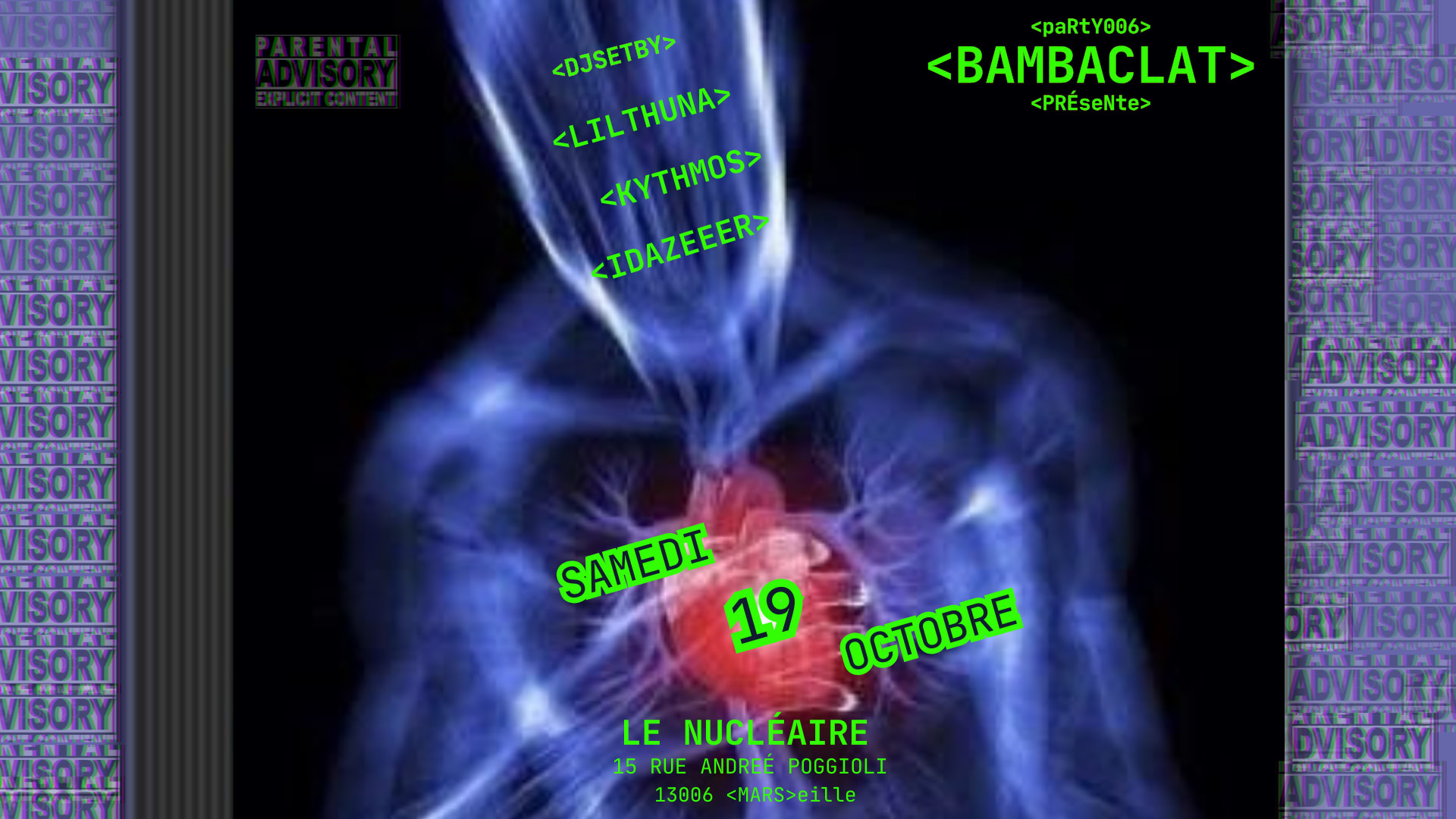 Bambaclat Party Cover
